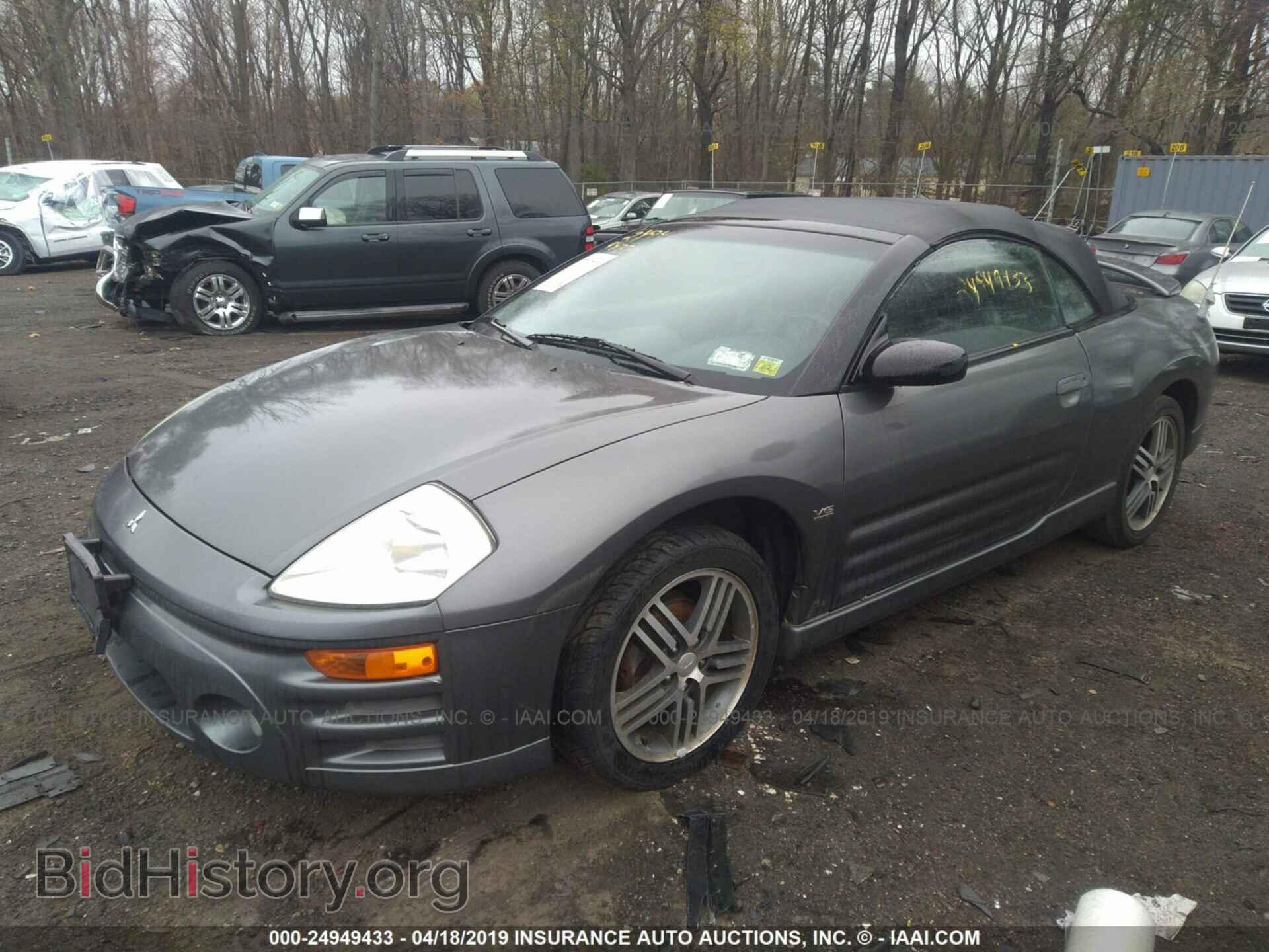 2003 MITSUBISHI ECLIPSE - VIN: 4A3AE75H03E094799 - Photo 2