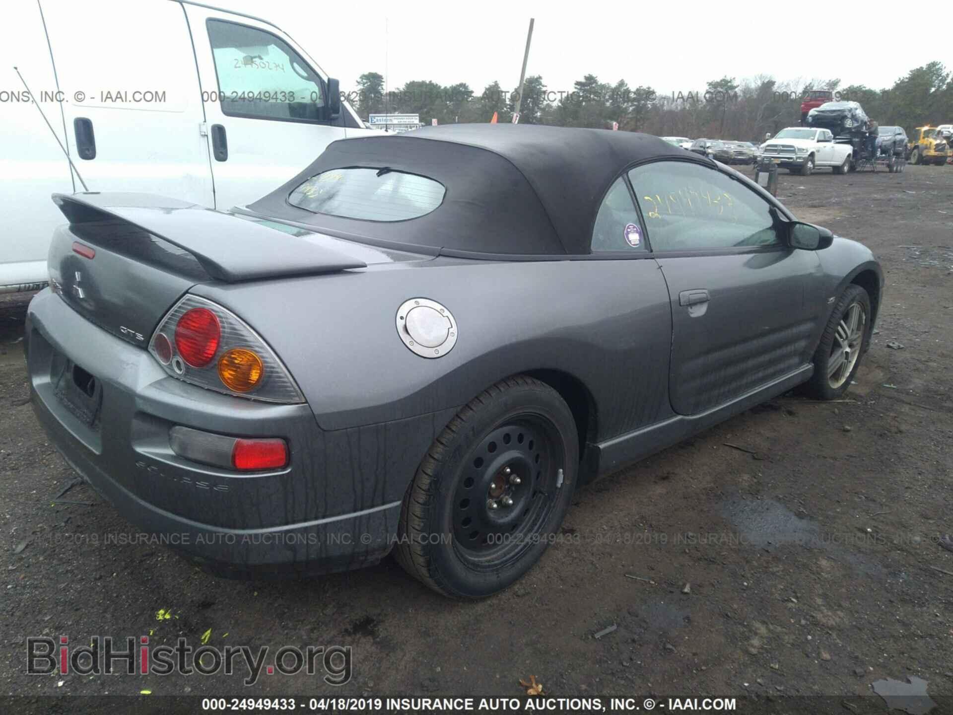 2003 MITSUBISHI ECLIPSE - VIN: 4A3AE75H03E094799 - Photo 4