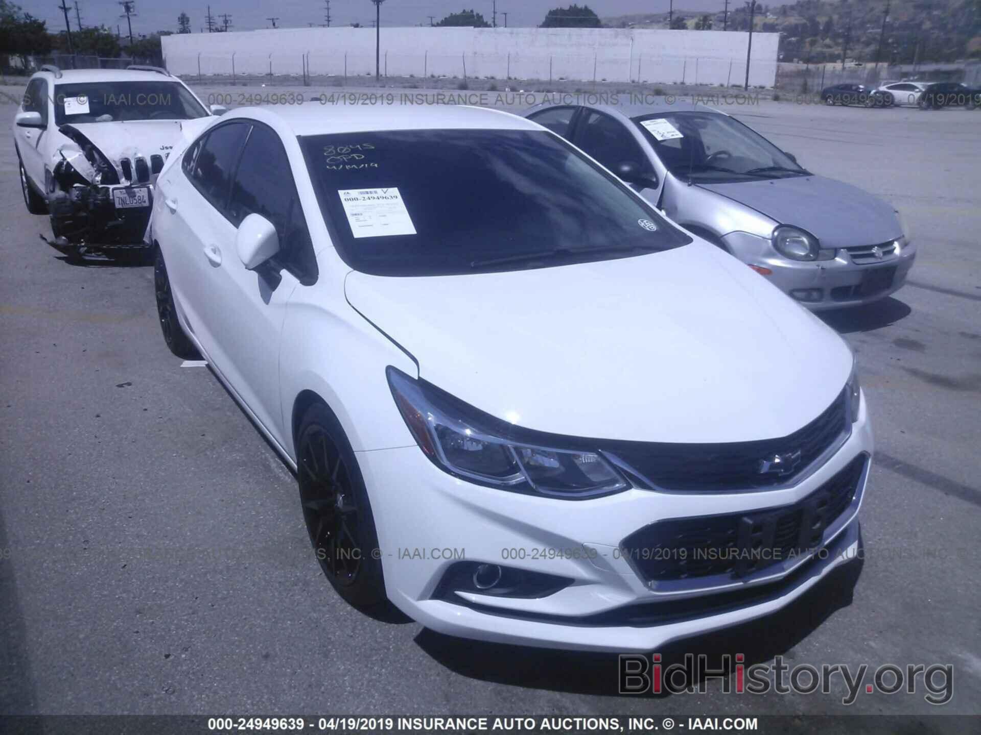 Photo 3G1BC5SMXHS524105 - CHEVROLET CRUZE 2017