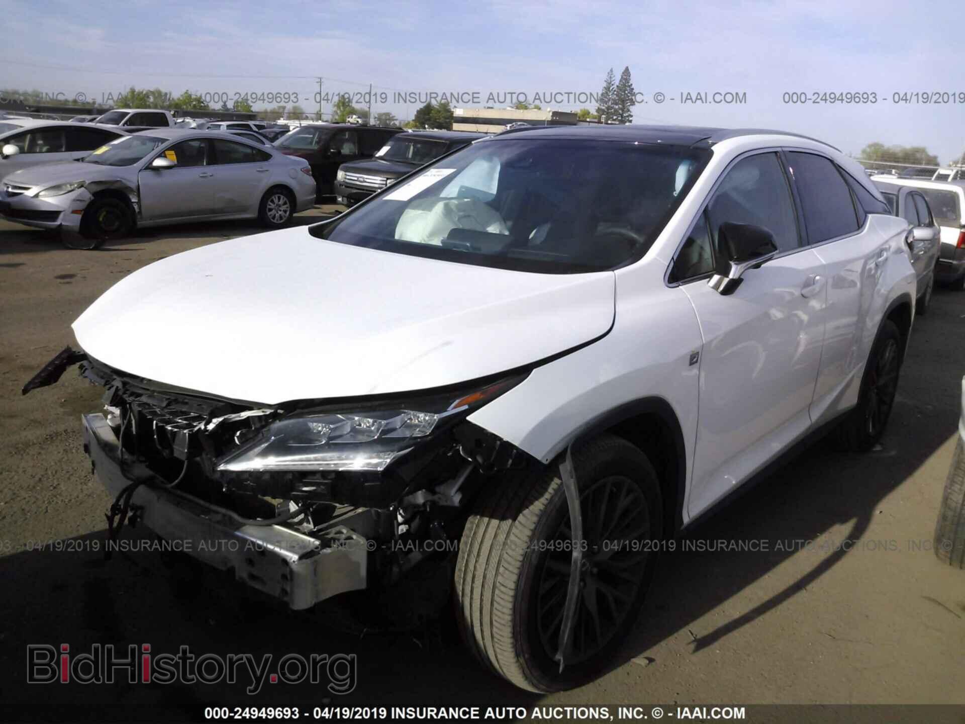 2017 LEXUS RX - VIN: 2T2BZMCA8HC104291 - Фото 2