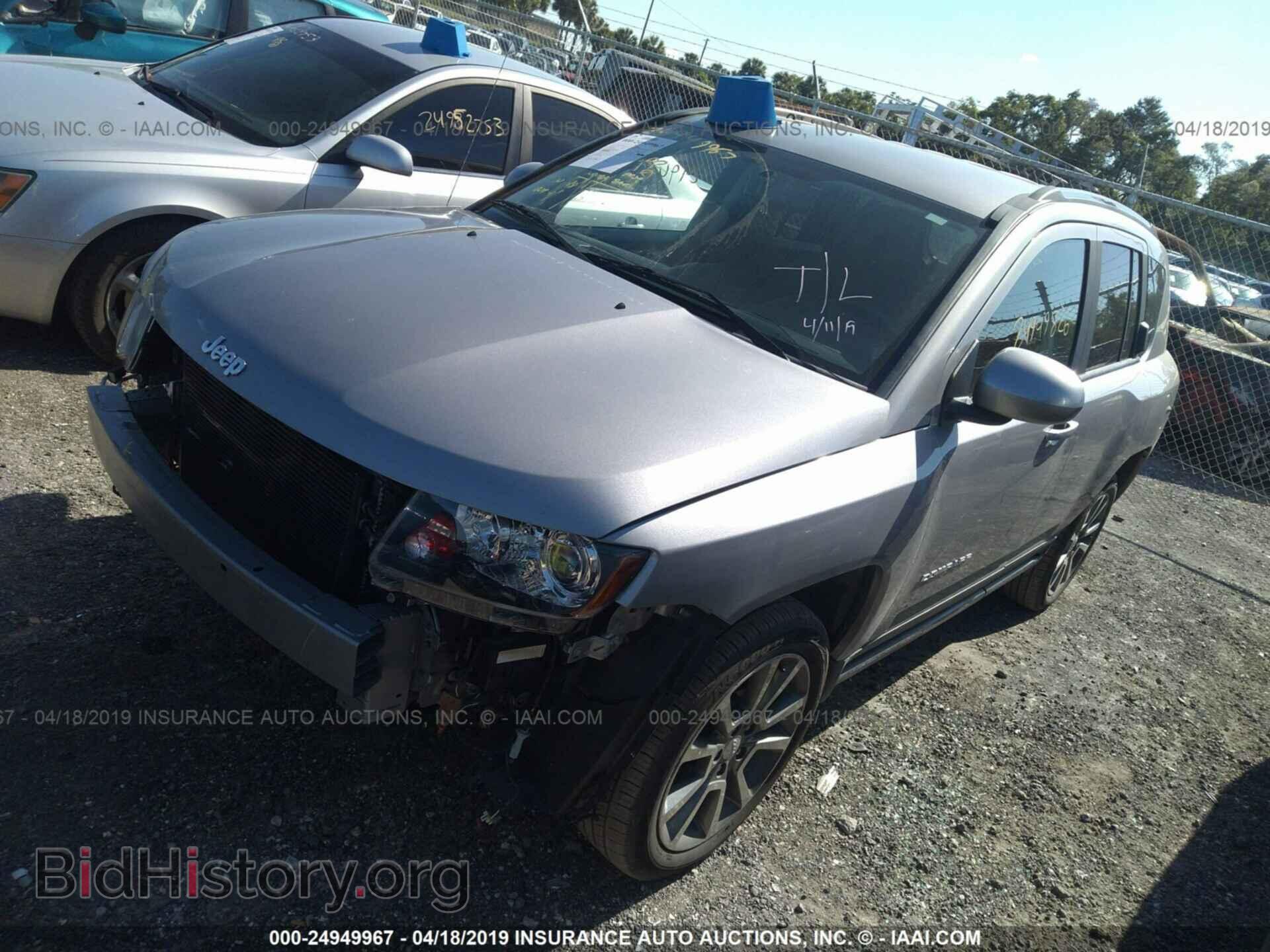 2014 JEEP COMPASS - VIN: 1C4NJCCB1ED730193 - Photo 2
