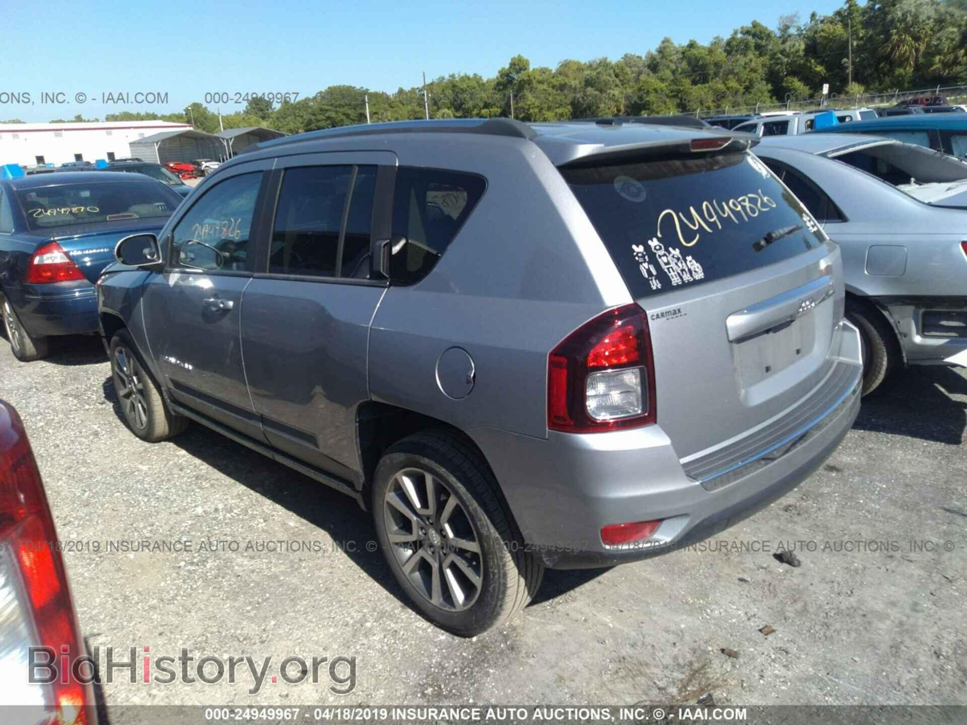 2014 JEEP COMPASS - VIN: 1C4NJCCB1ED730193 - Photo 3