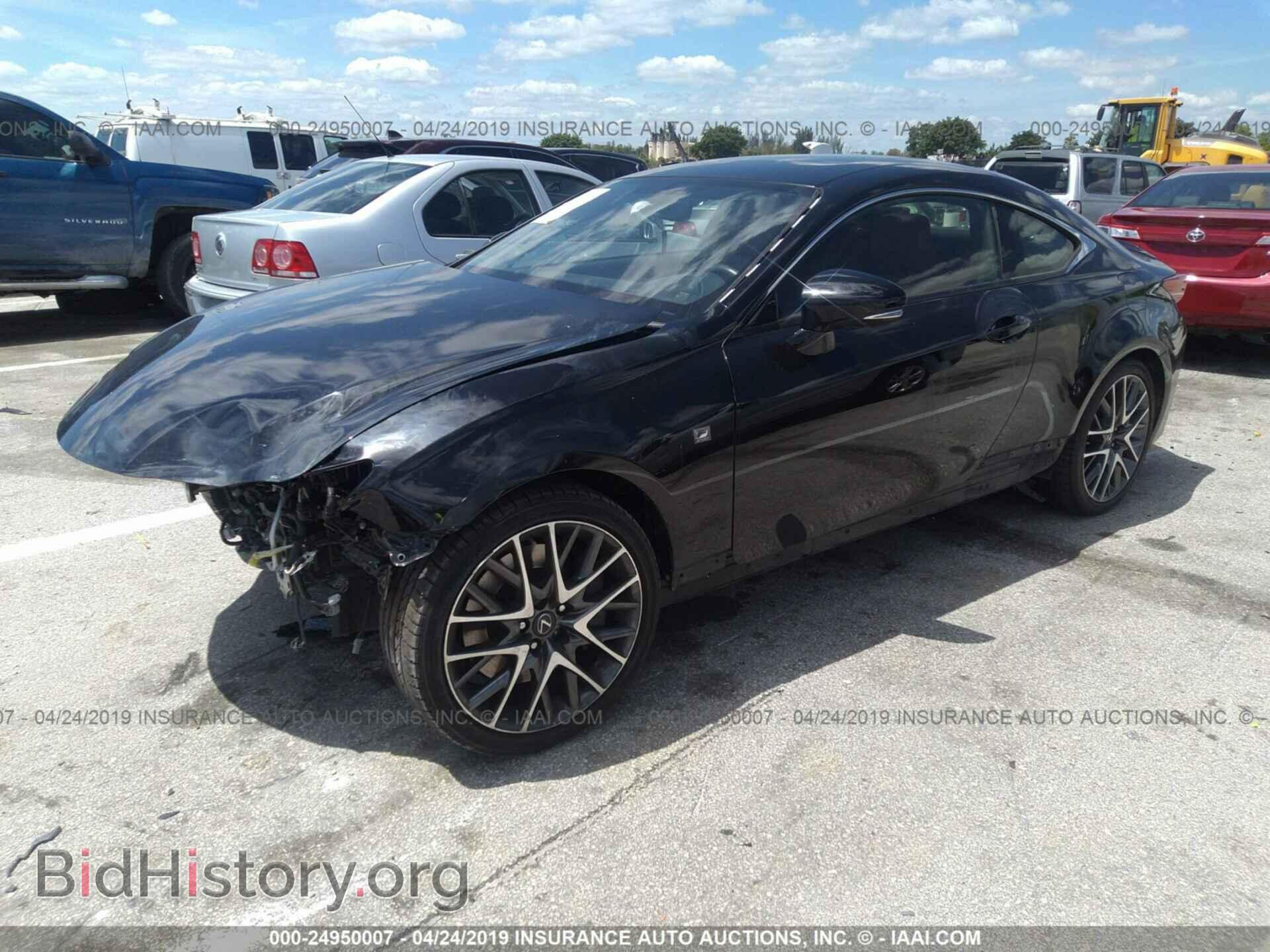 2015 LEXUS RC - VIN: JTHHE5BC8F5003893 - Фото 2