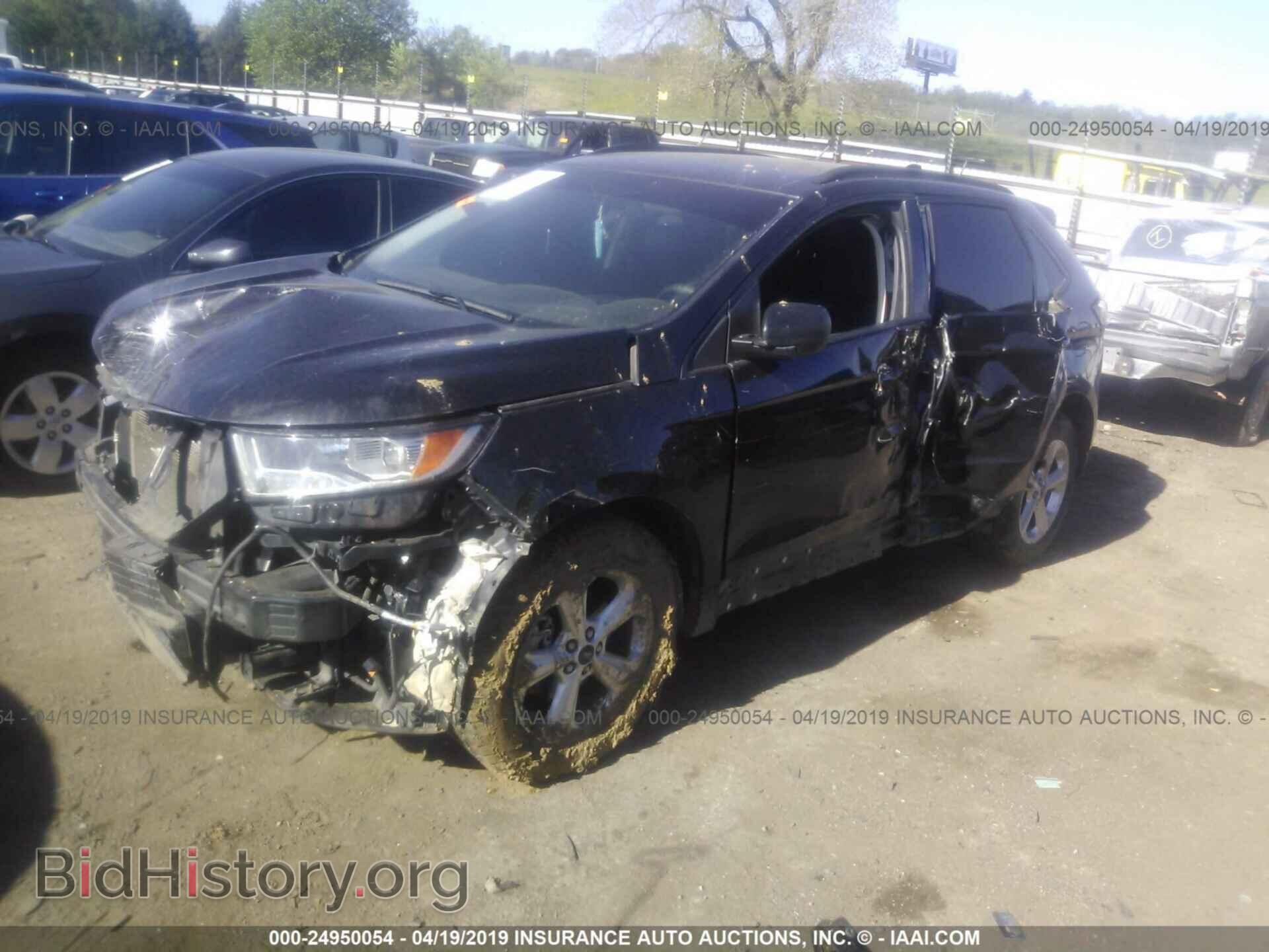 2015 FORD EDGE - VIN: 2FMTK3G80FBC32976 - Фото 2