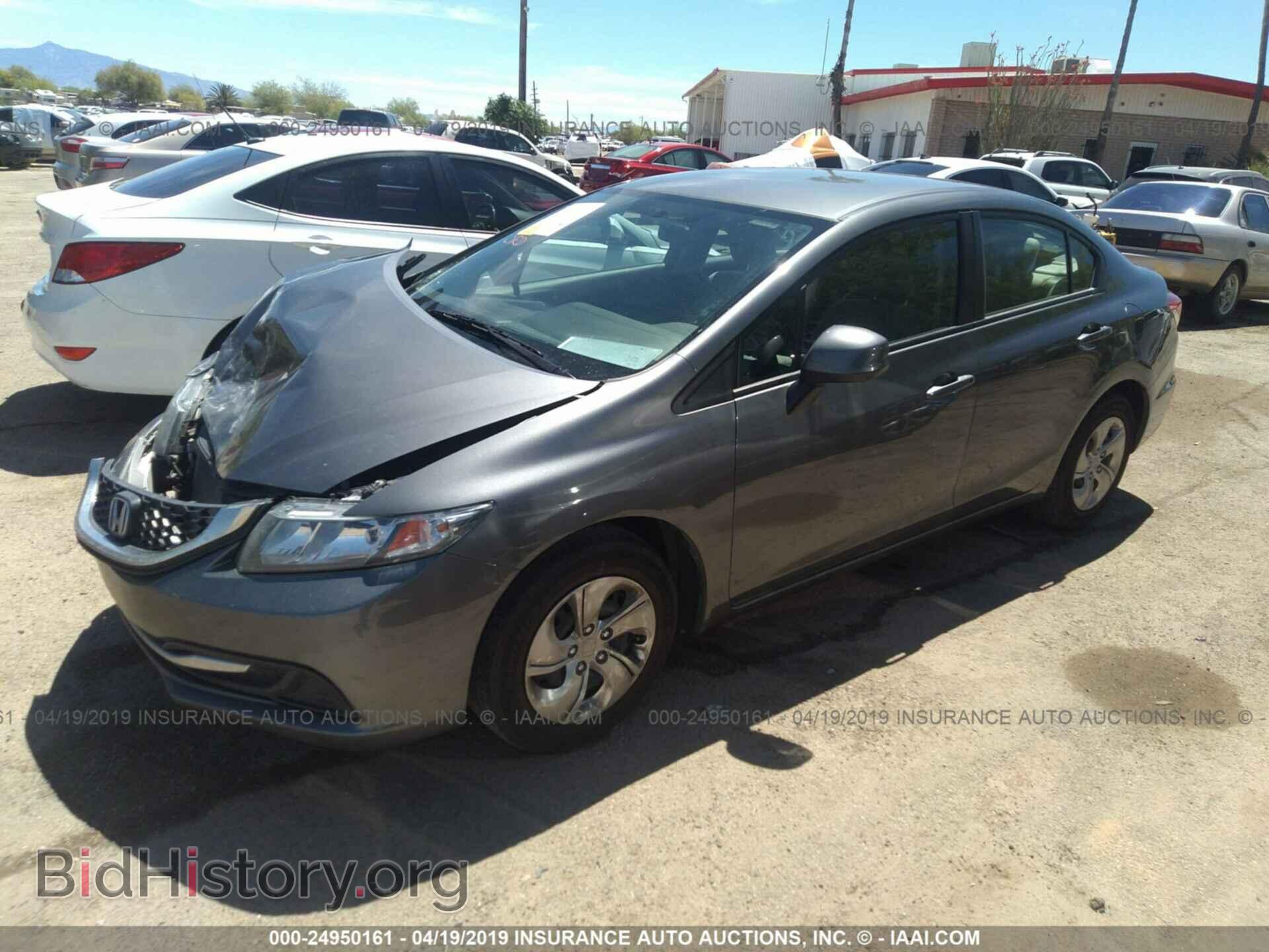 2013 HONDA CIVIC - VIN: 19XFB2F58DE078512 - Фото 2