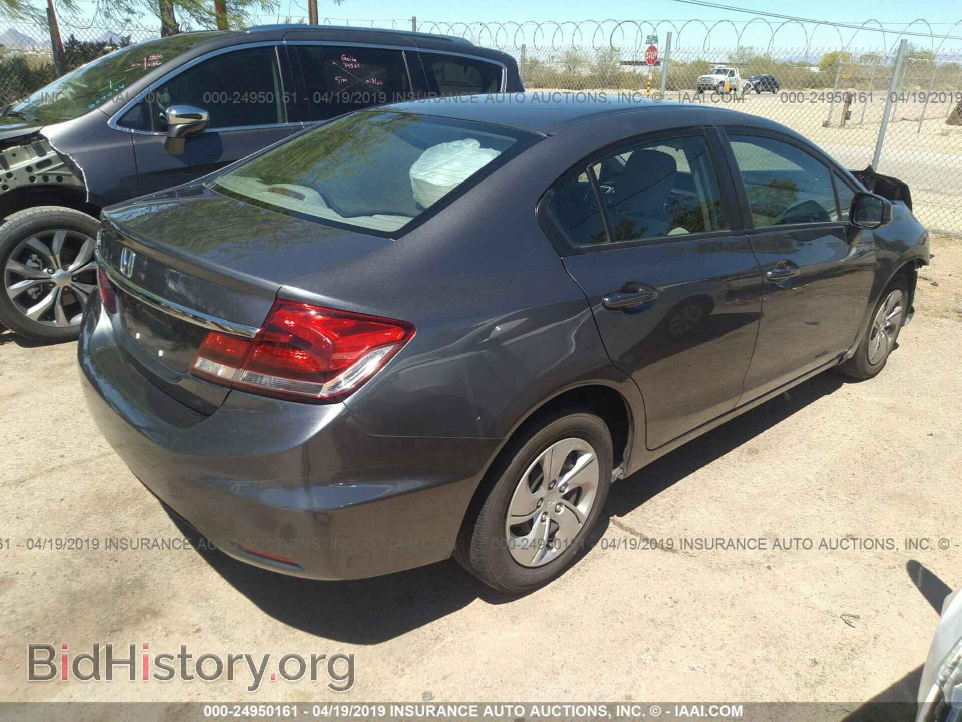 2013 HONDA CIVIC - VIN: 19XFB2F58DE078512 - Фото 4