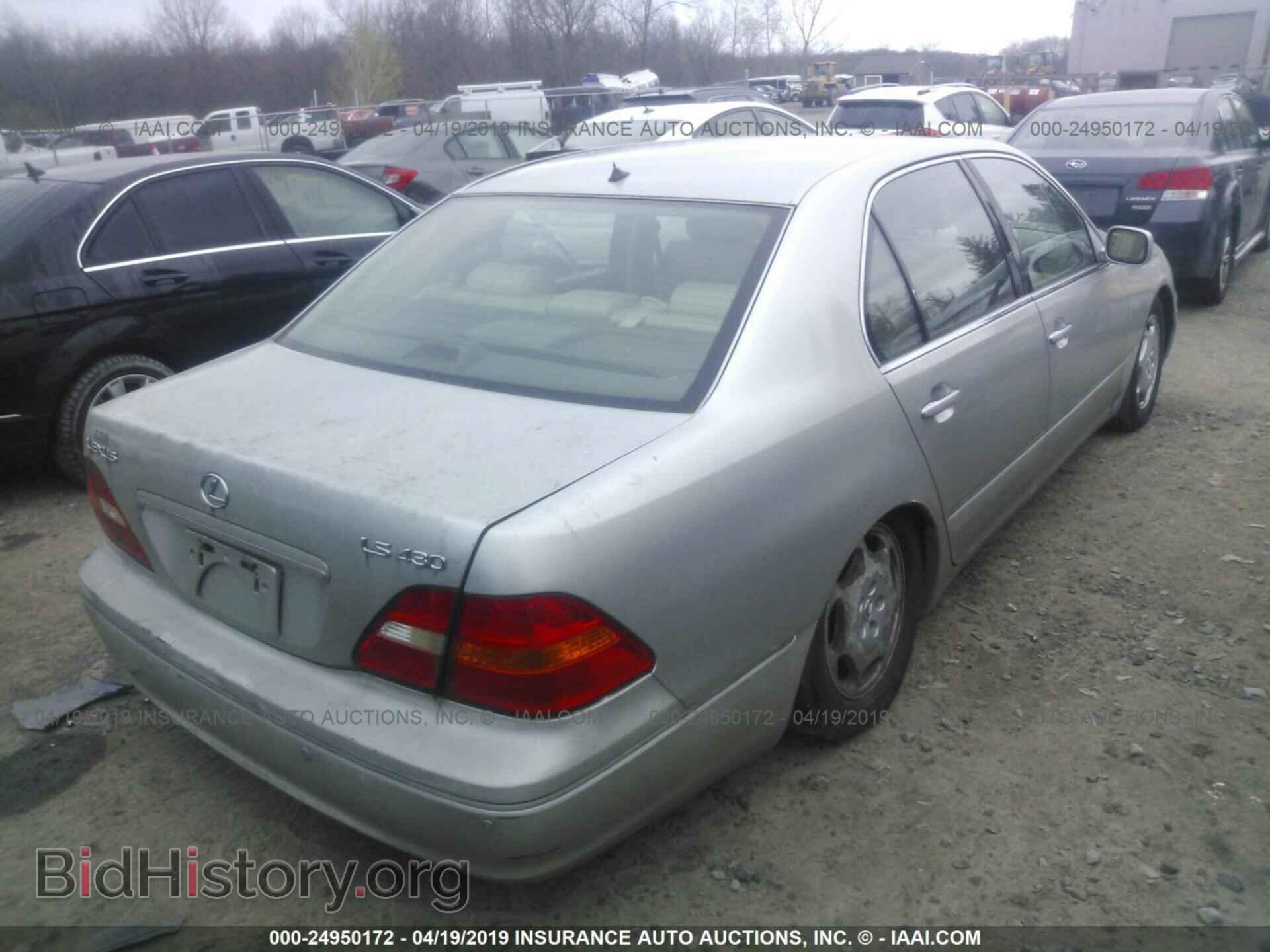 2001 LEXUS LS - VIN: JTHBN30F410028805 - Фото 4
