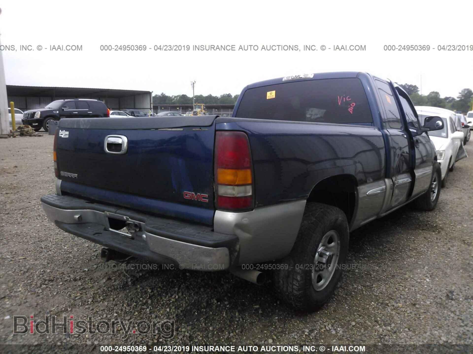 2001 GMC NEW SIERRA - VIN: 2GTEC19V511367595 - Фото 4