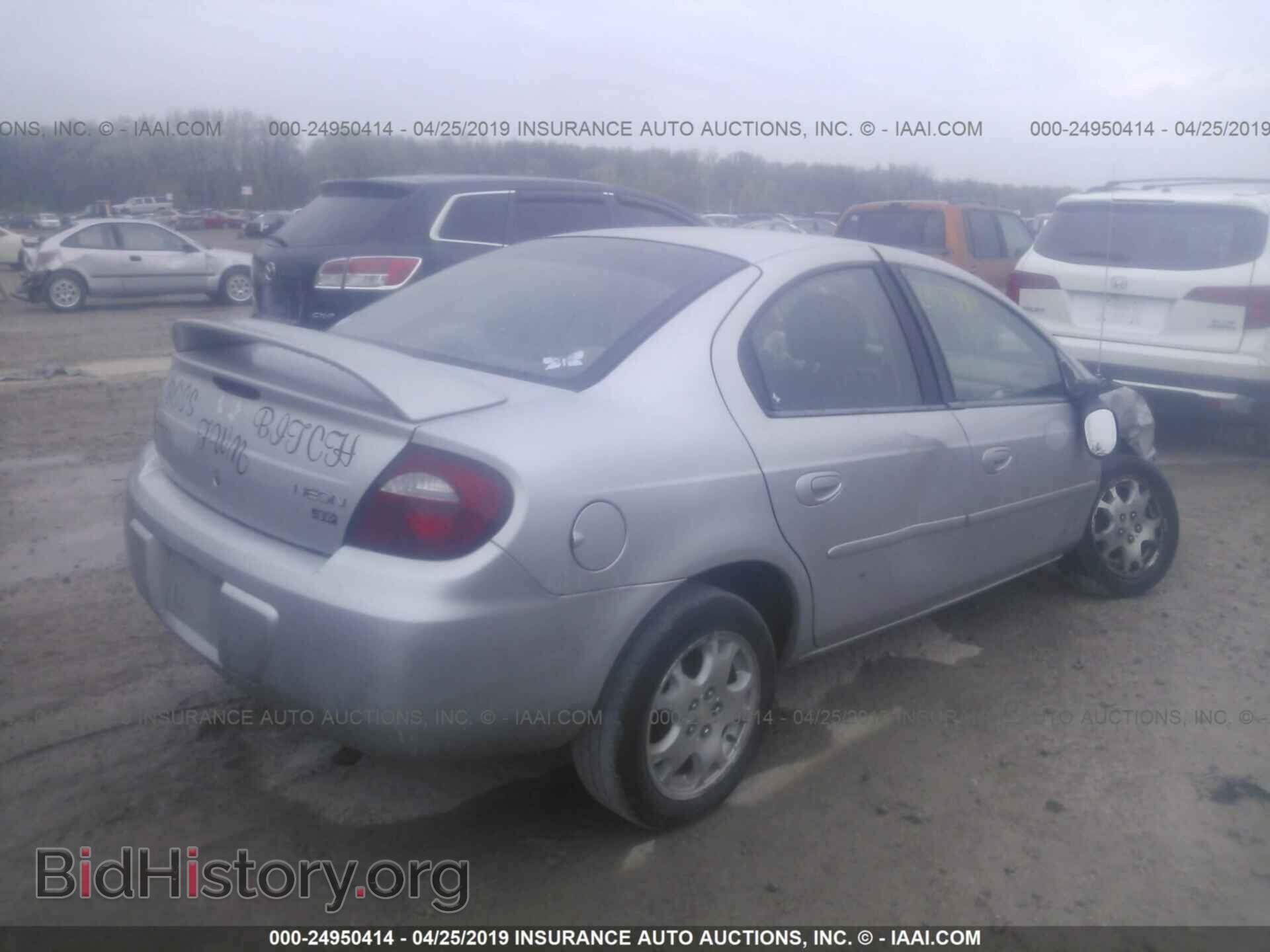 2005 DODGE NEON - VIN: 1B3ES56C25D104263 - Фото 4