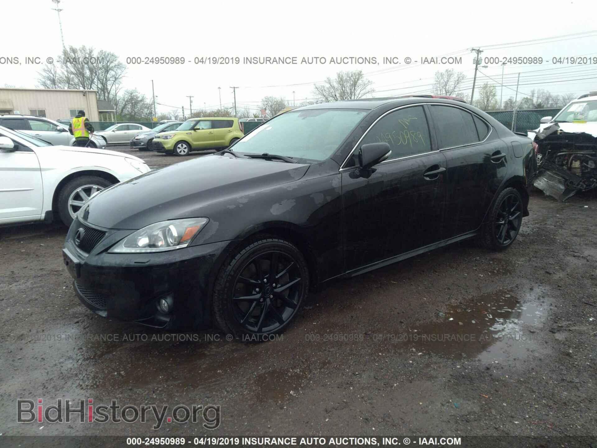 2011 LEXUS IS - VIN: JTHCE5C26B5000310 - Фото 2