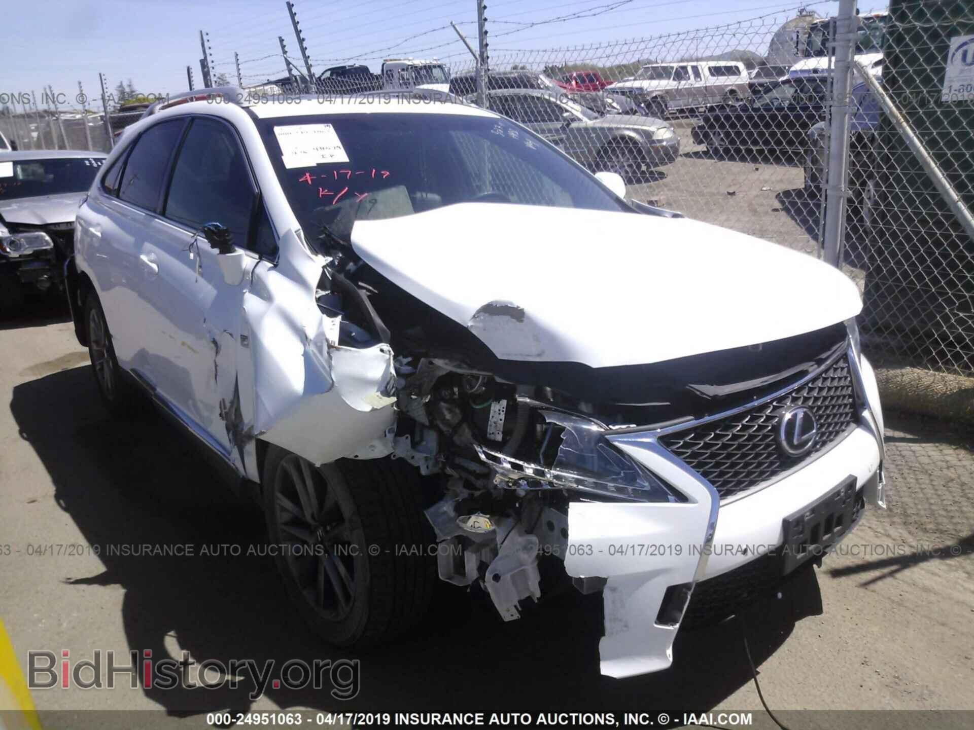 Photo 2T2BK1BA6FC258127 - LEXUS RX 2015