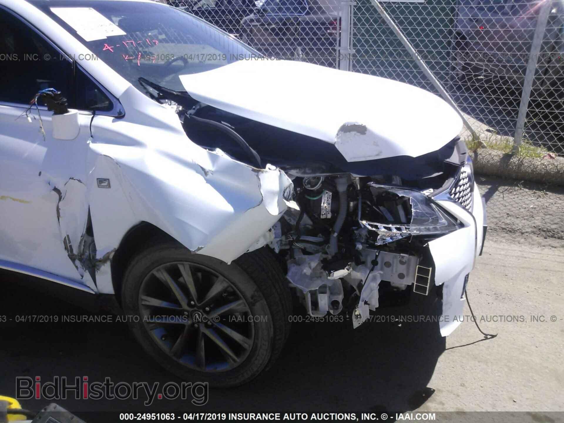 2015 LEXUS RX - VIN: 2T2BK1BA6FC258127 - Фото 6