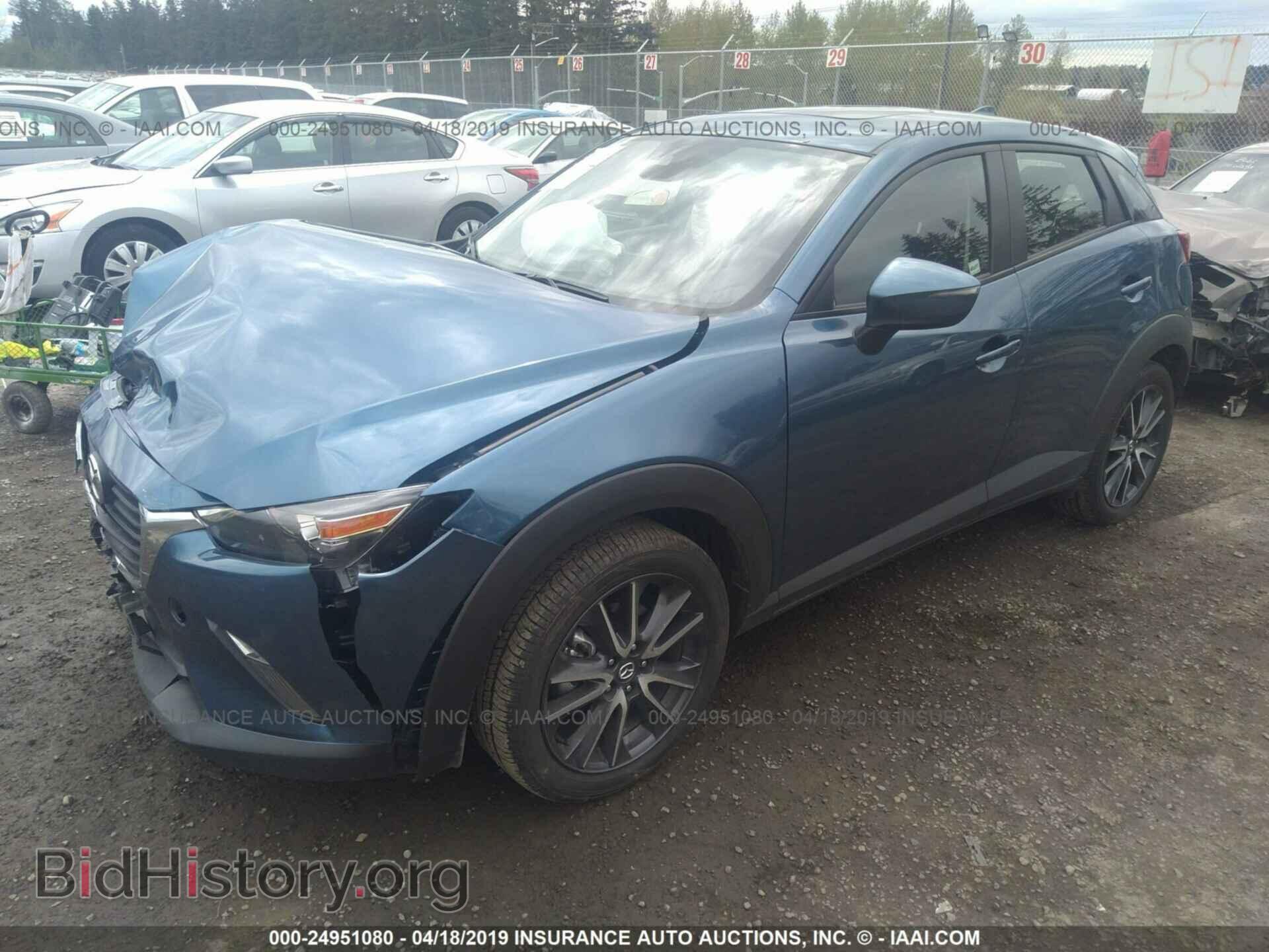 2018 MAZDA CX-3 - VIN: JM1DKFC74J0302464 - Фото 2
