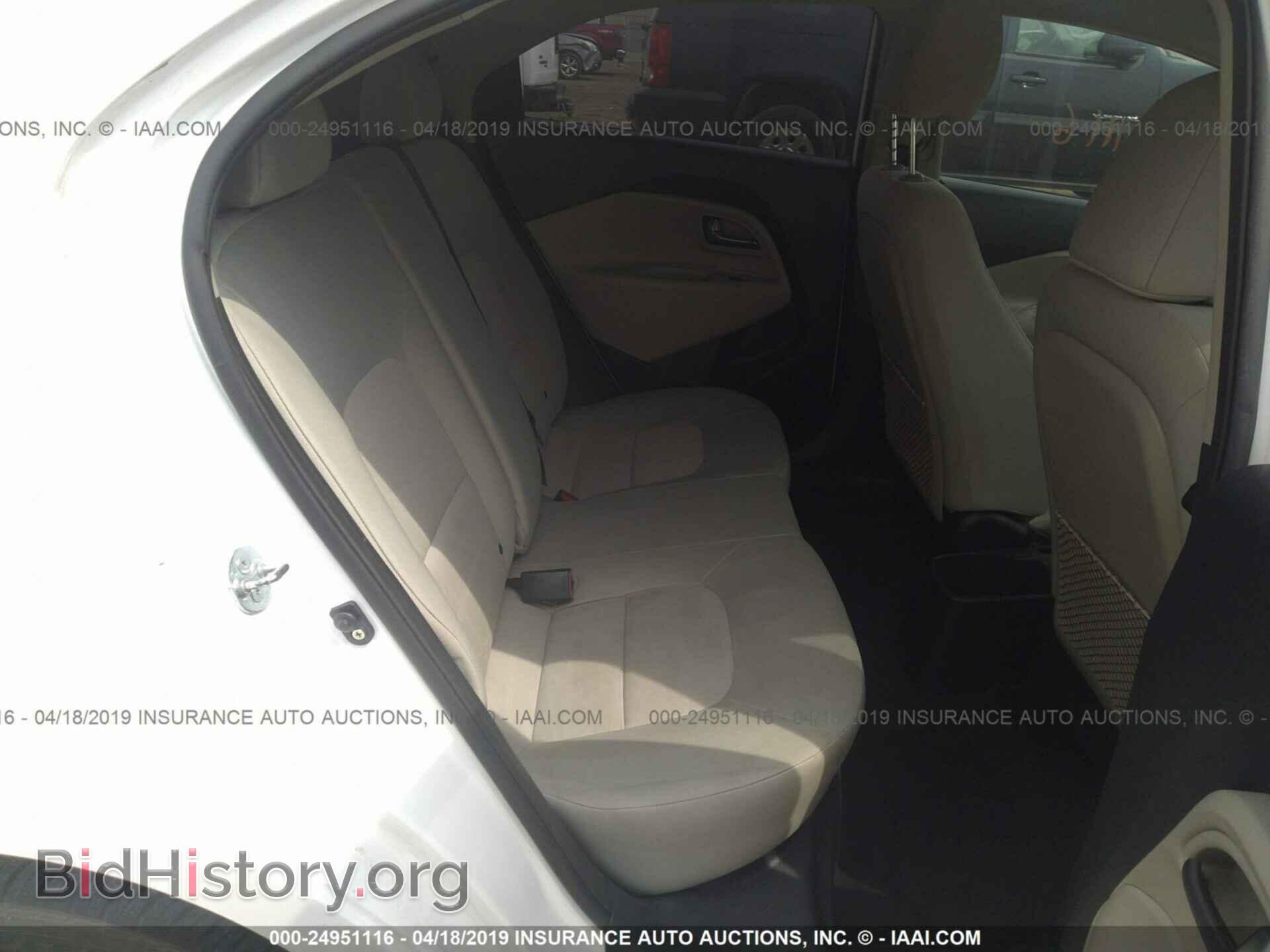 2012 KIA RIO - VIN: KNADM5A34C6038986 - Фото 8