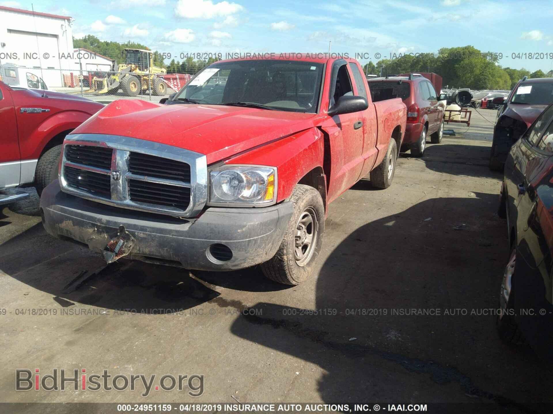 2006 DODGE DAKOTA - VIN: 1D7HE22K86S702259 - Фото 2