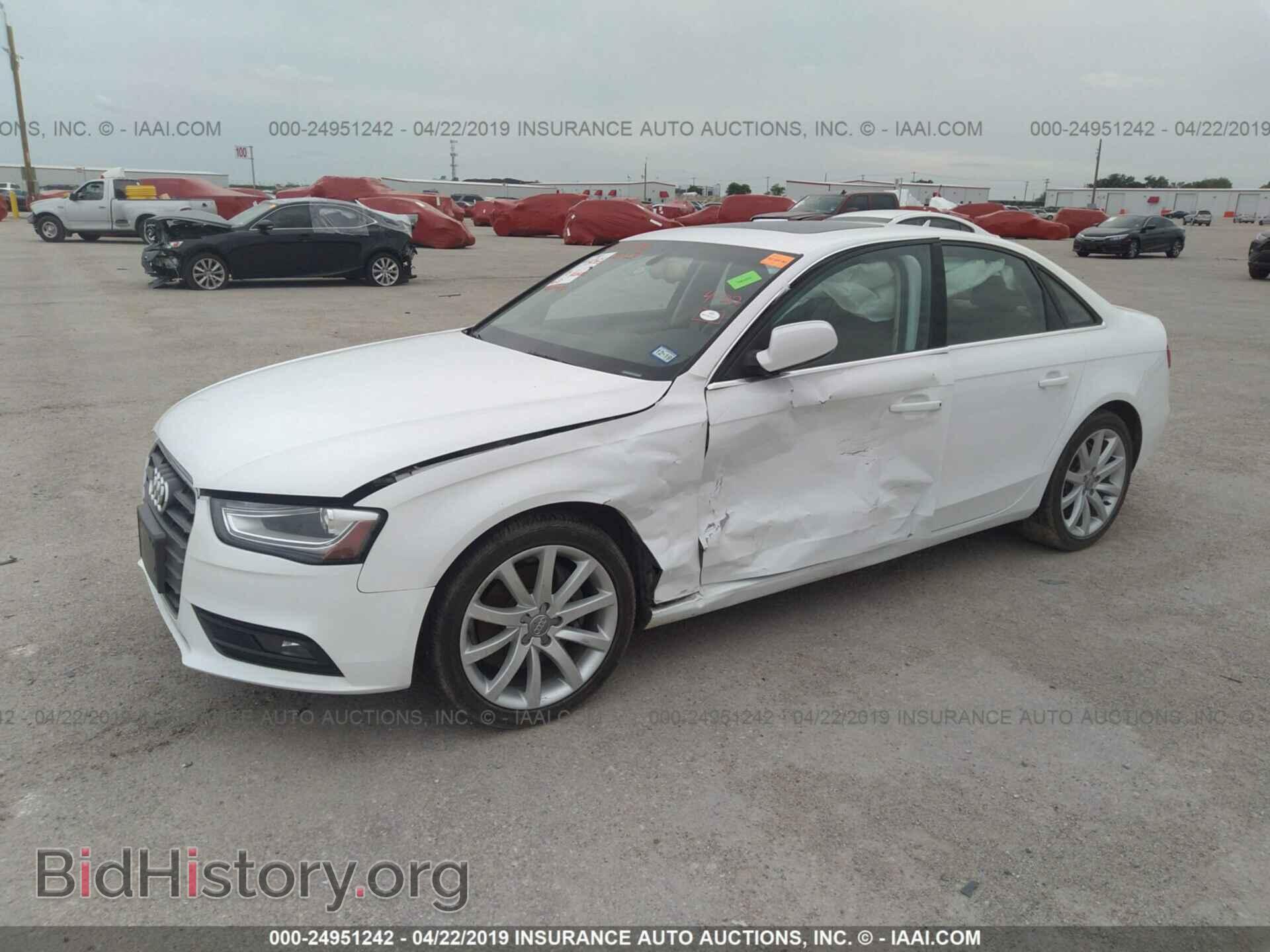 2013 AUDI A4 - VIN: WAUFFAFL4DA054849 - Photo 2