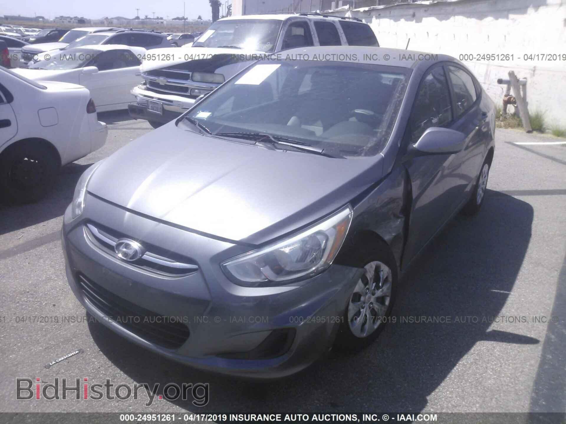 2015 HYUNDAI ACCENT - VIN: KMHCT4AE1FU930041 - Фото 2