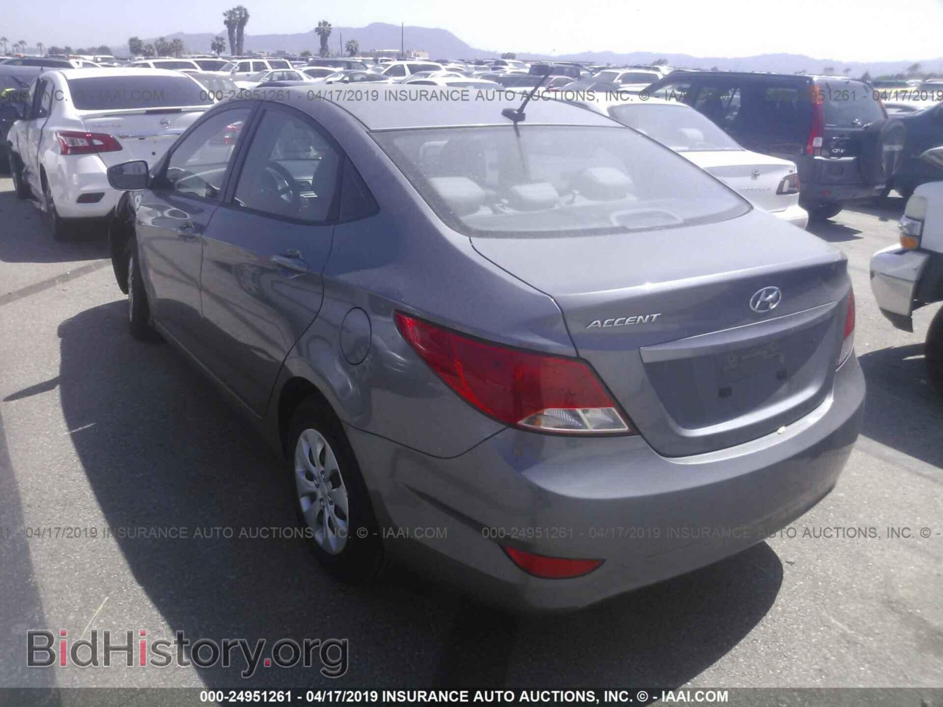 2015 HYUNDAI ACCENT - VIN: KMHCT4AE1FU930041 - Фото 3