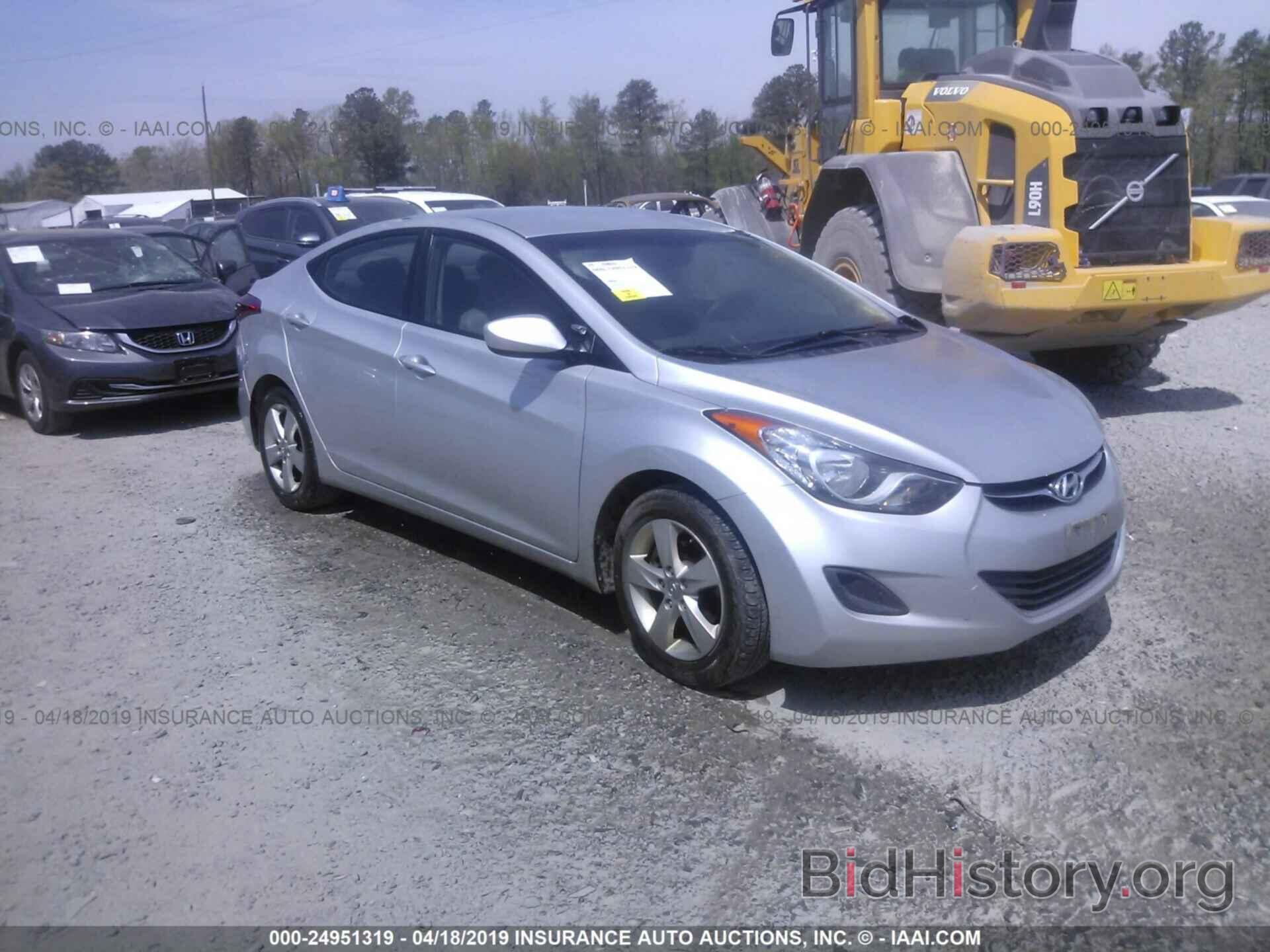 Photo KMHDH4AEXBU119810 - HYUNDAI ELANTRA 2011