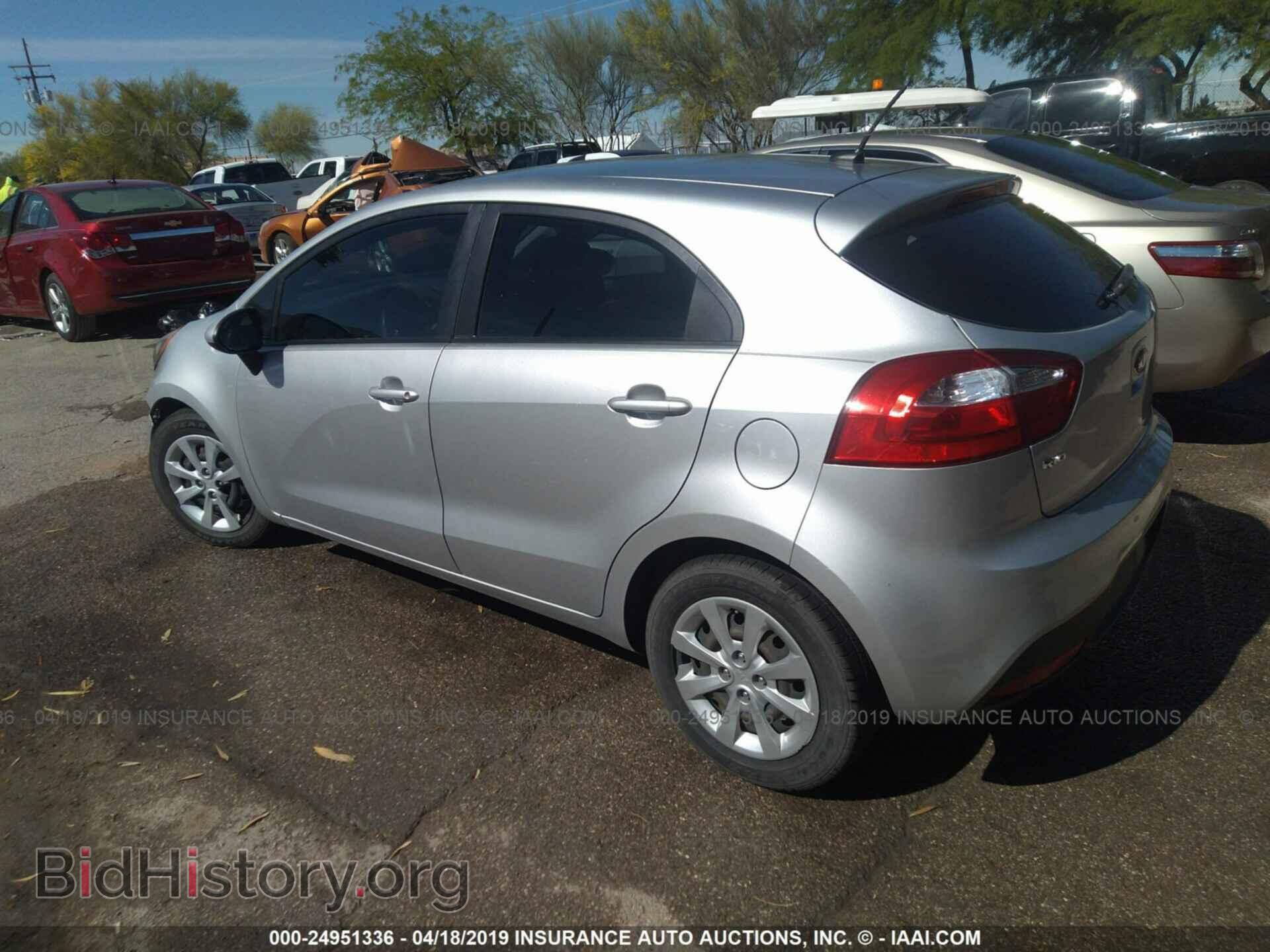 2013 KIA RIO - VIN: KNADM5A31D6190595 - Photo 3