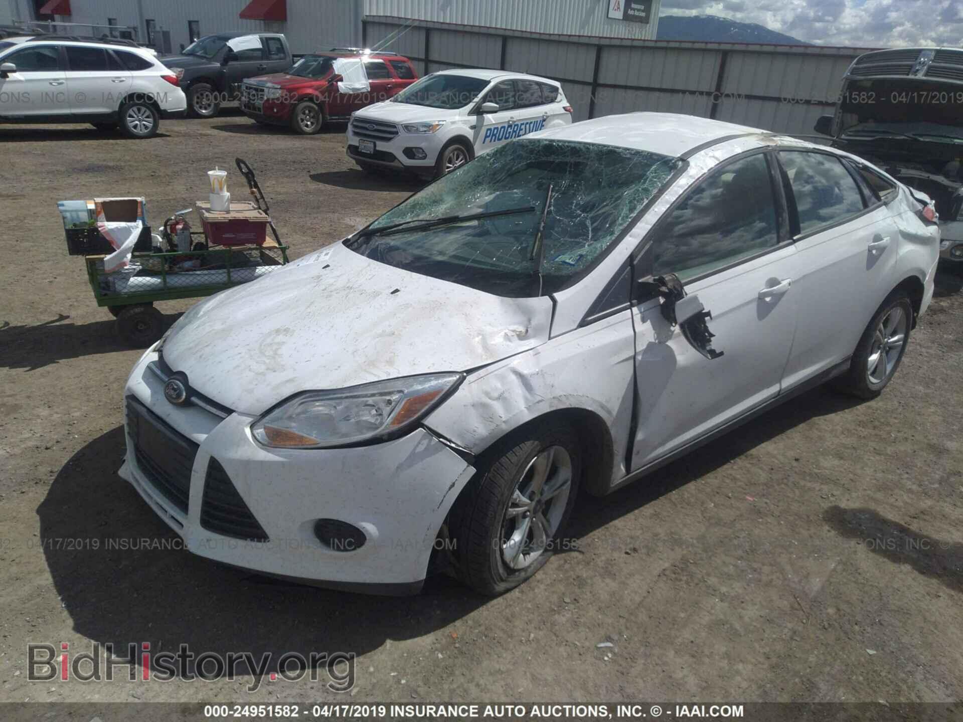 2014 FORD FOCUS - VIN: 1FADP3F29EL341092 - Фото 2