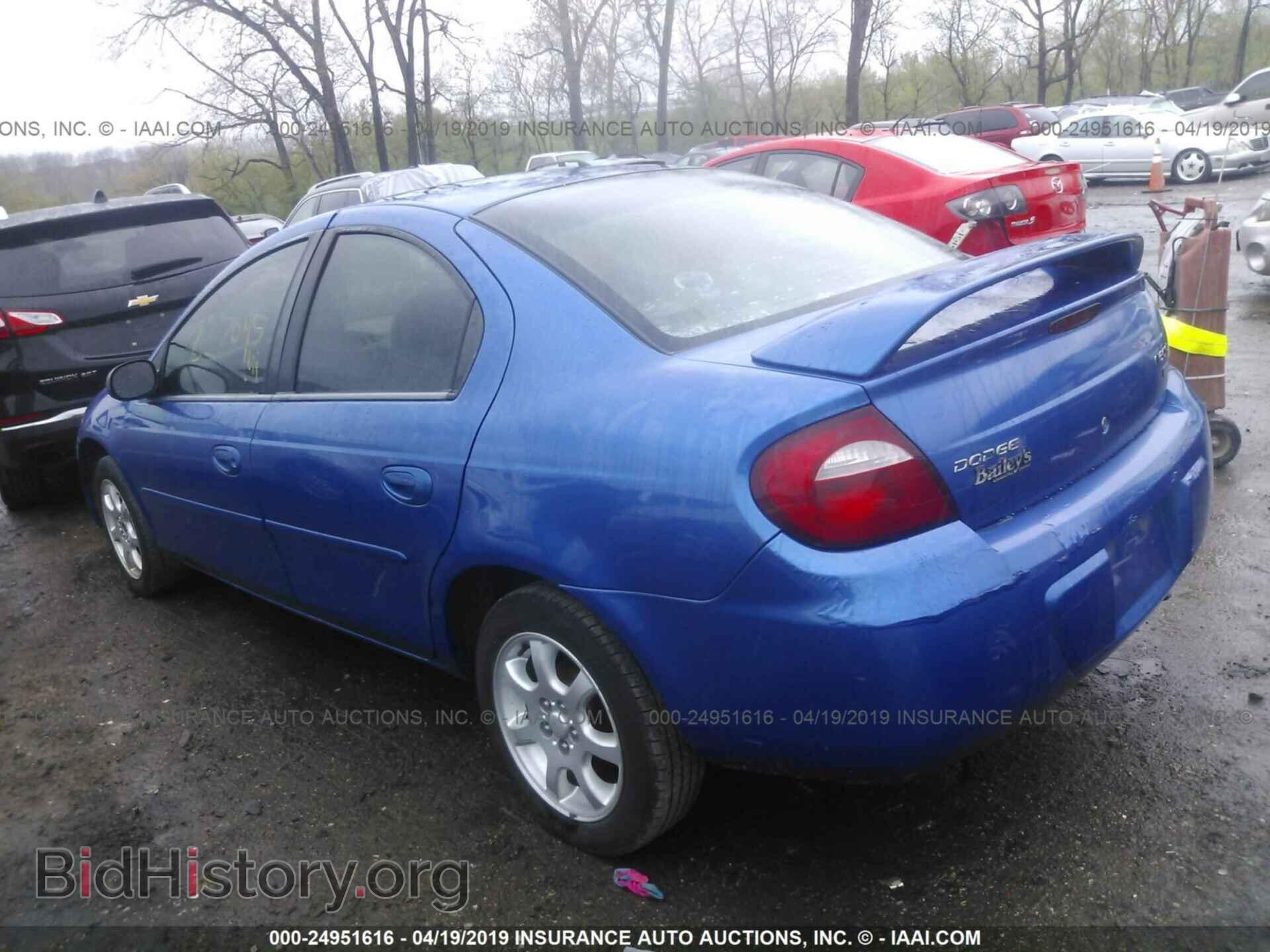 2004 DODGE NEON - VIN: 1B3CS56C04D645472 - Фото 3
