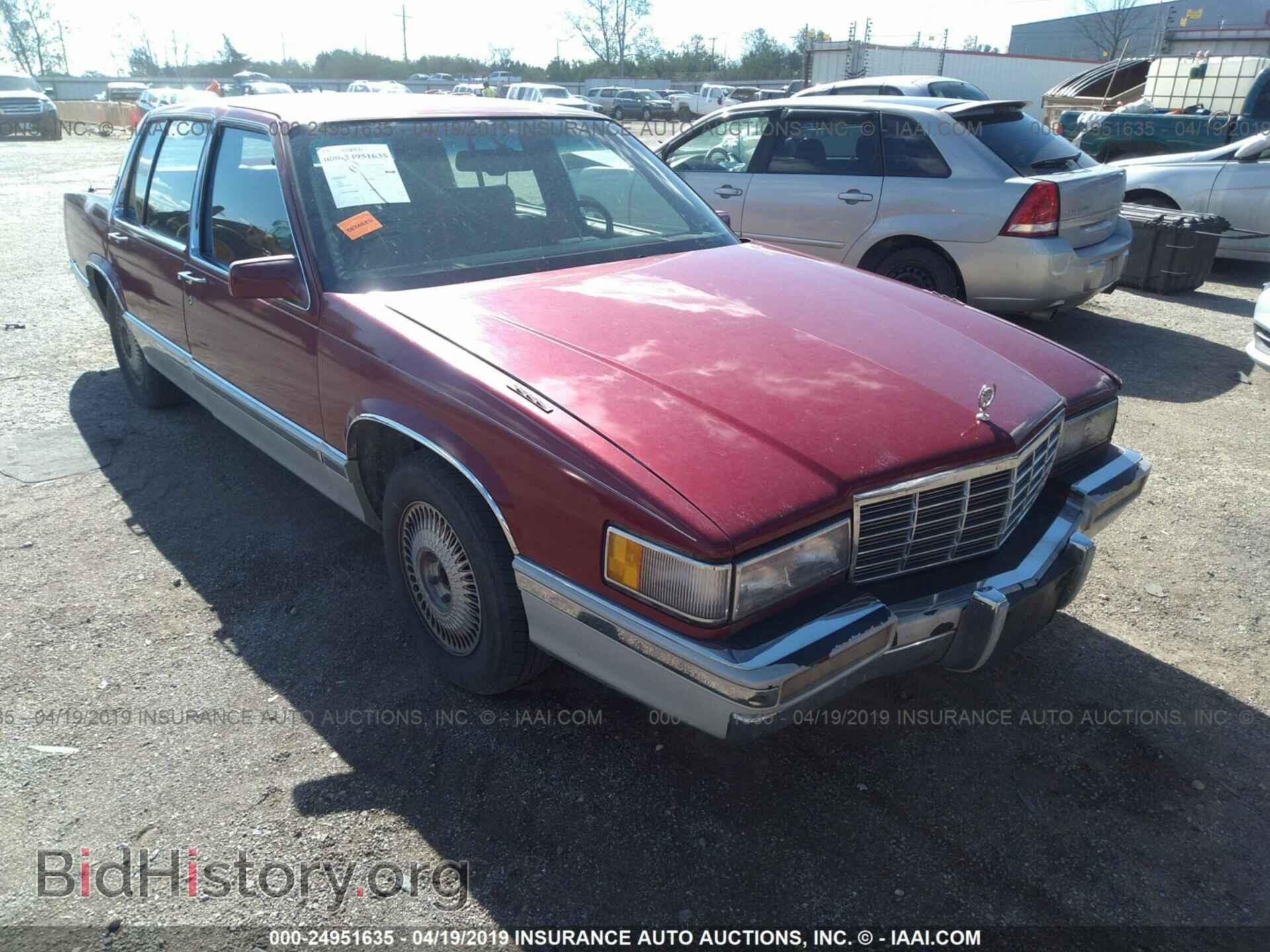 Photo 1G6CD53BXN4282257 - CADILLAC DEVILLE 1992