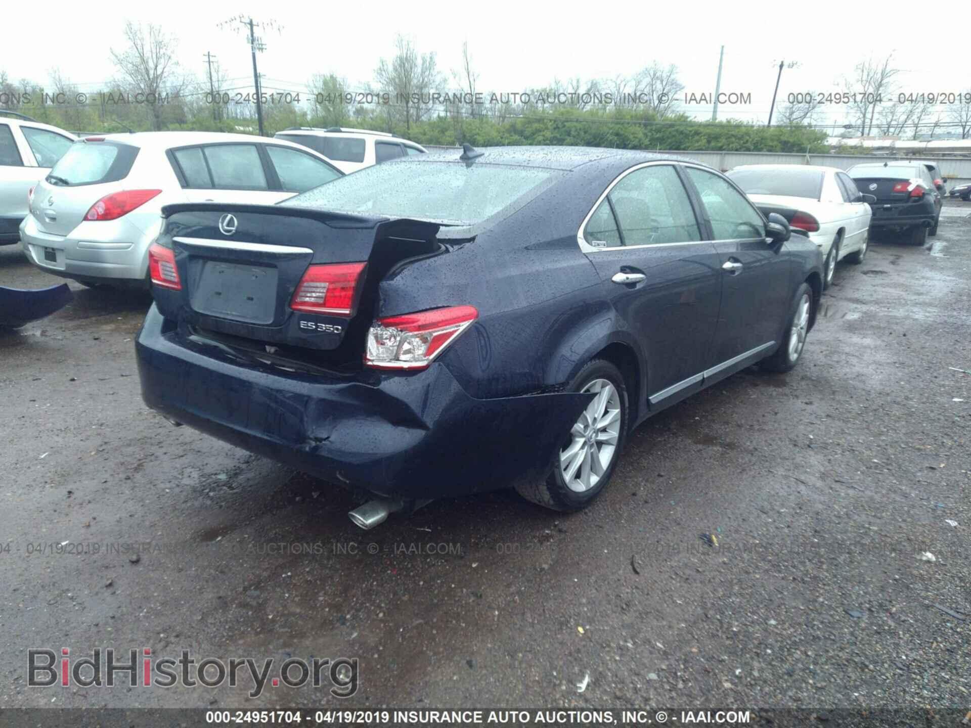 2011 LEXUS ES - VIN: JTHBK1EG5B2450666 - Фото 4