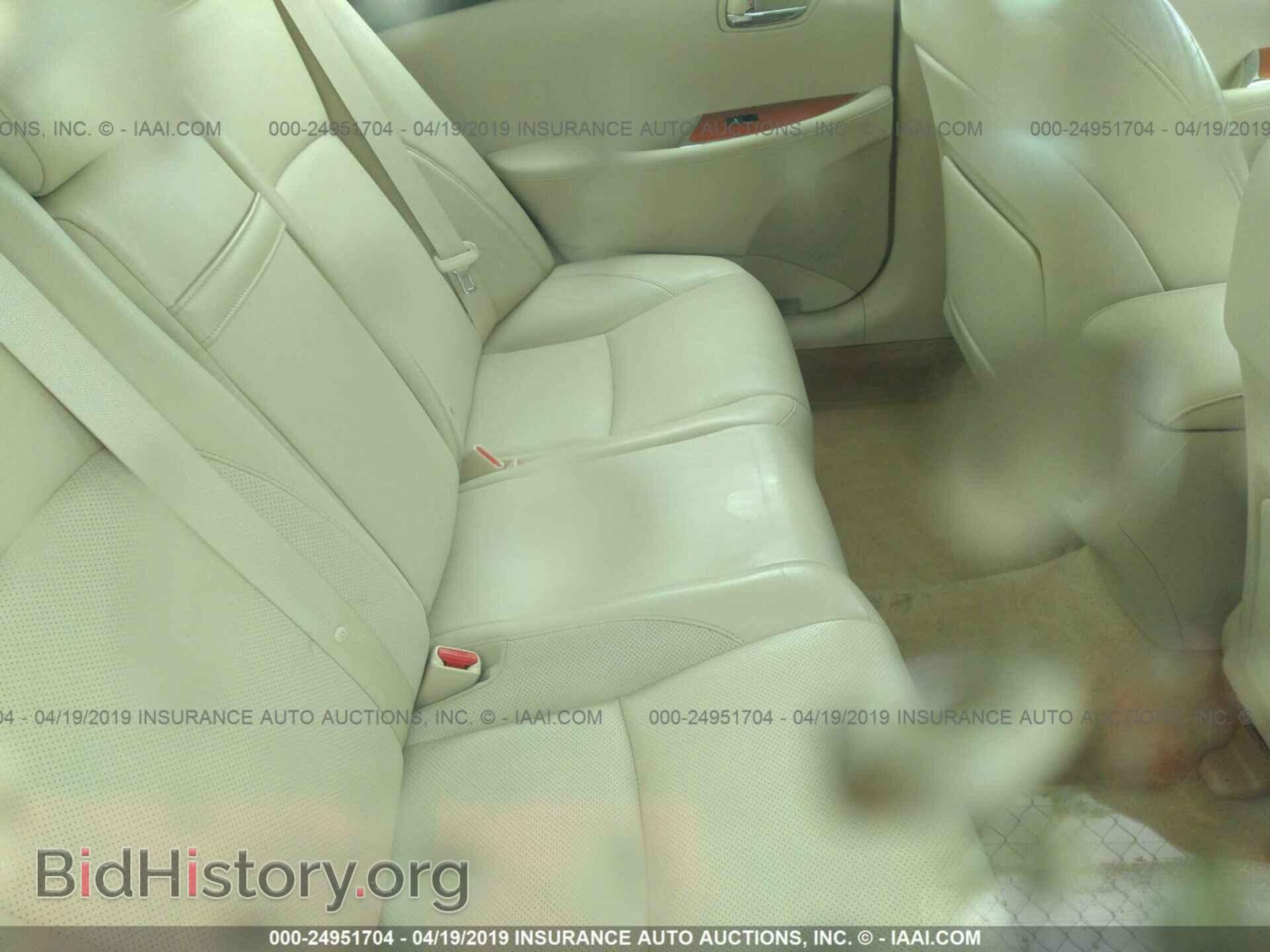 2011 LEXUS ES - VIN: JTHBK1EG5B2450666 - Фото 8