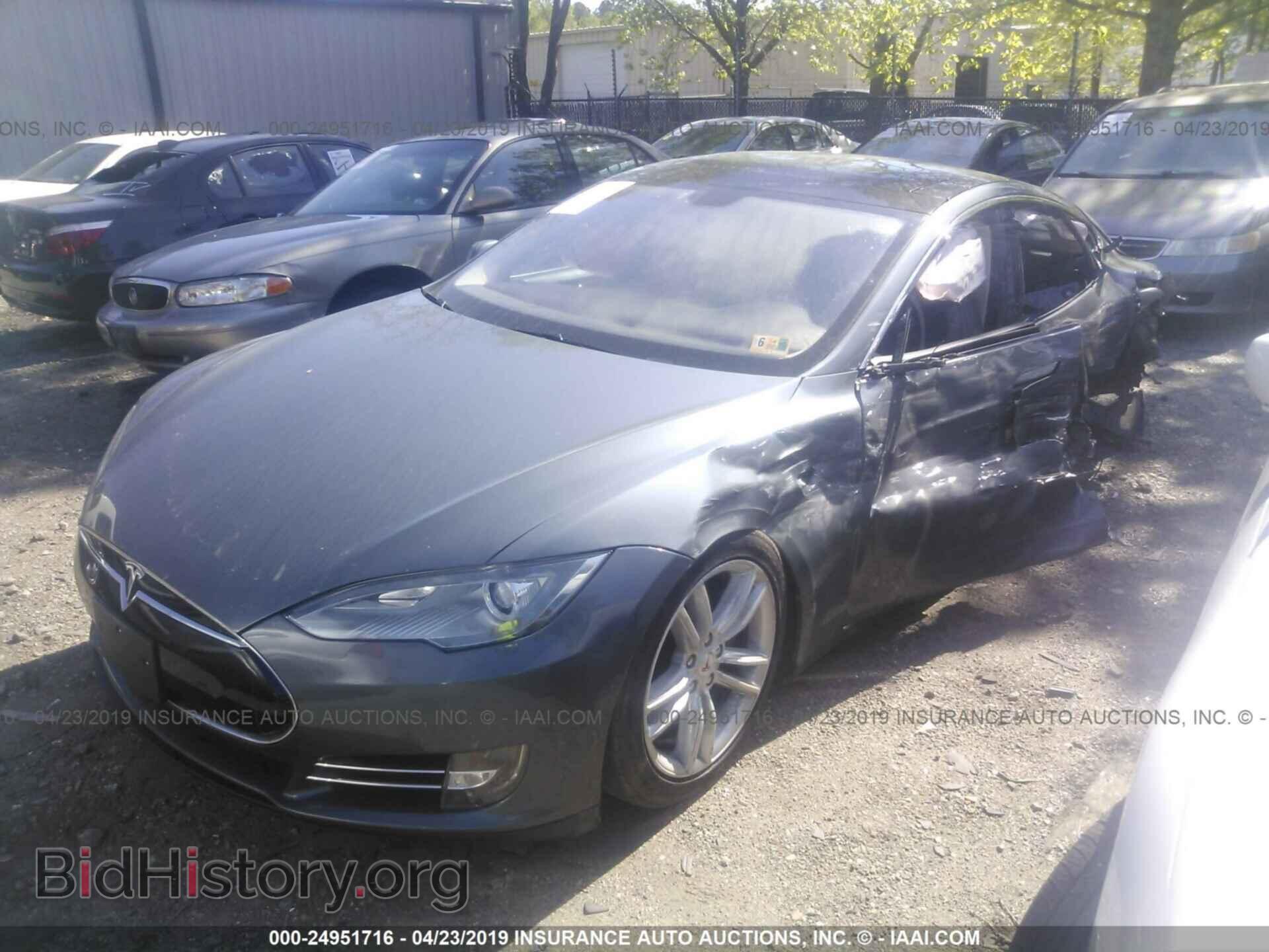 2013 TESLA MODEL S - VIN: 5YJSA1CN0DFP04208 - Photo 2