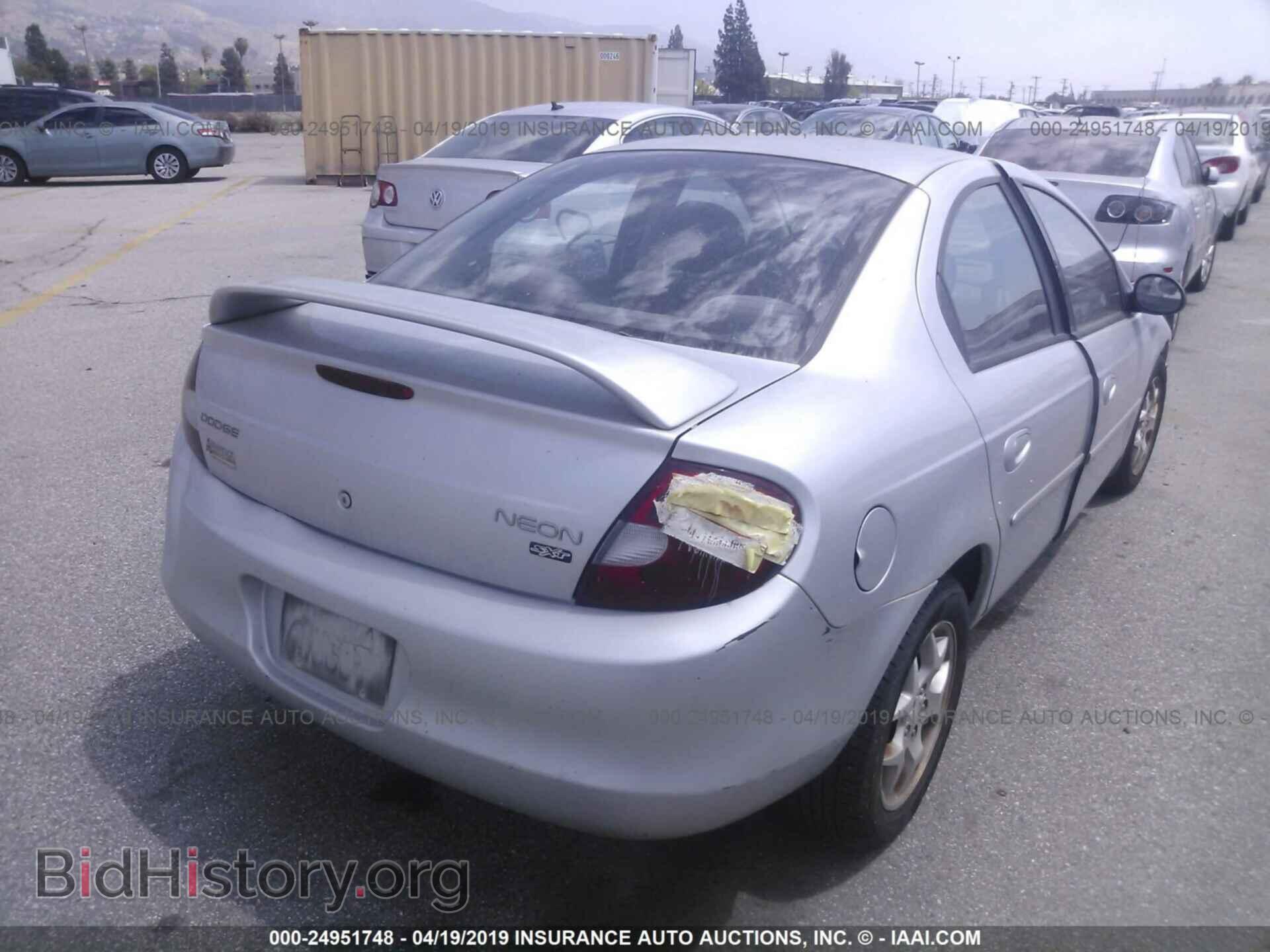 2002 DODGE NEON - VIN: 1B3ES56C42D652860 - Фото 4