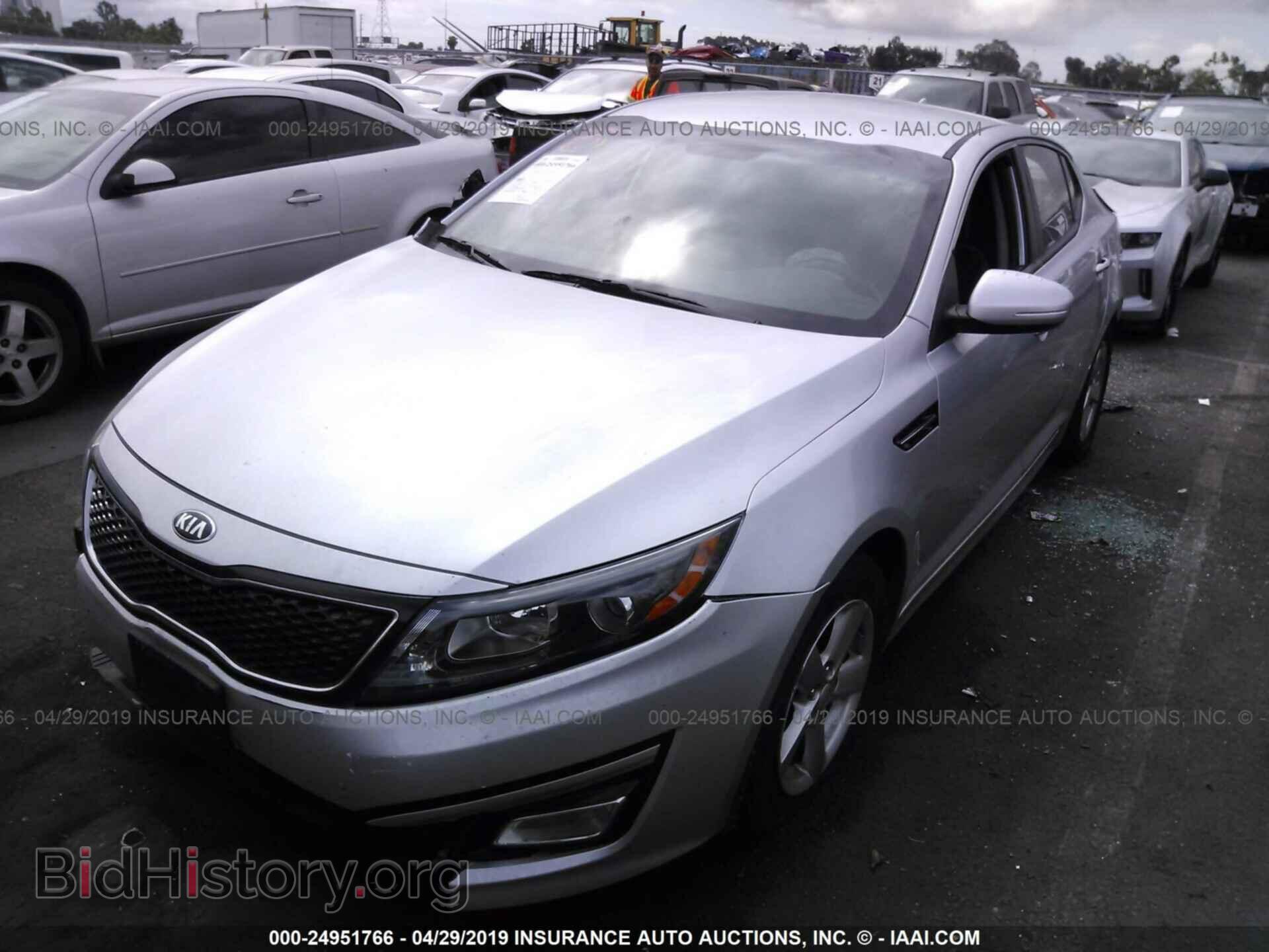 2015 KIA OPTIMA - VIN: 5XXGM4A78FG489101 - Фото 2