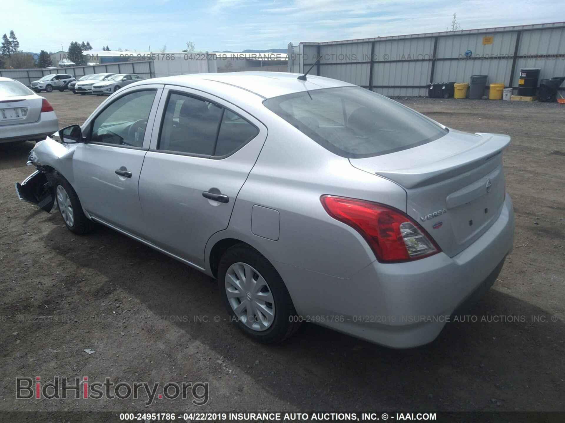 2019 NISSAN VERSA - VIN: 3N1CN7AP4KL815782 - Фото 3