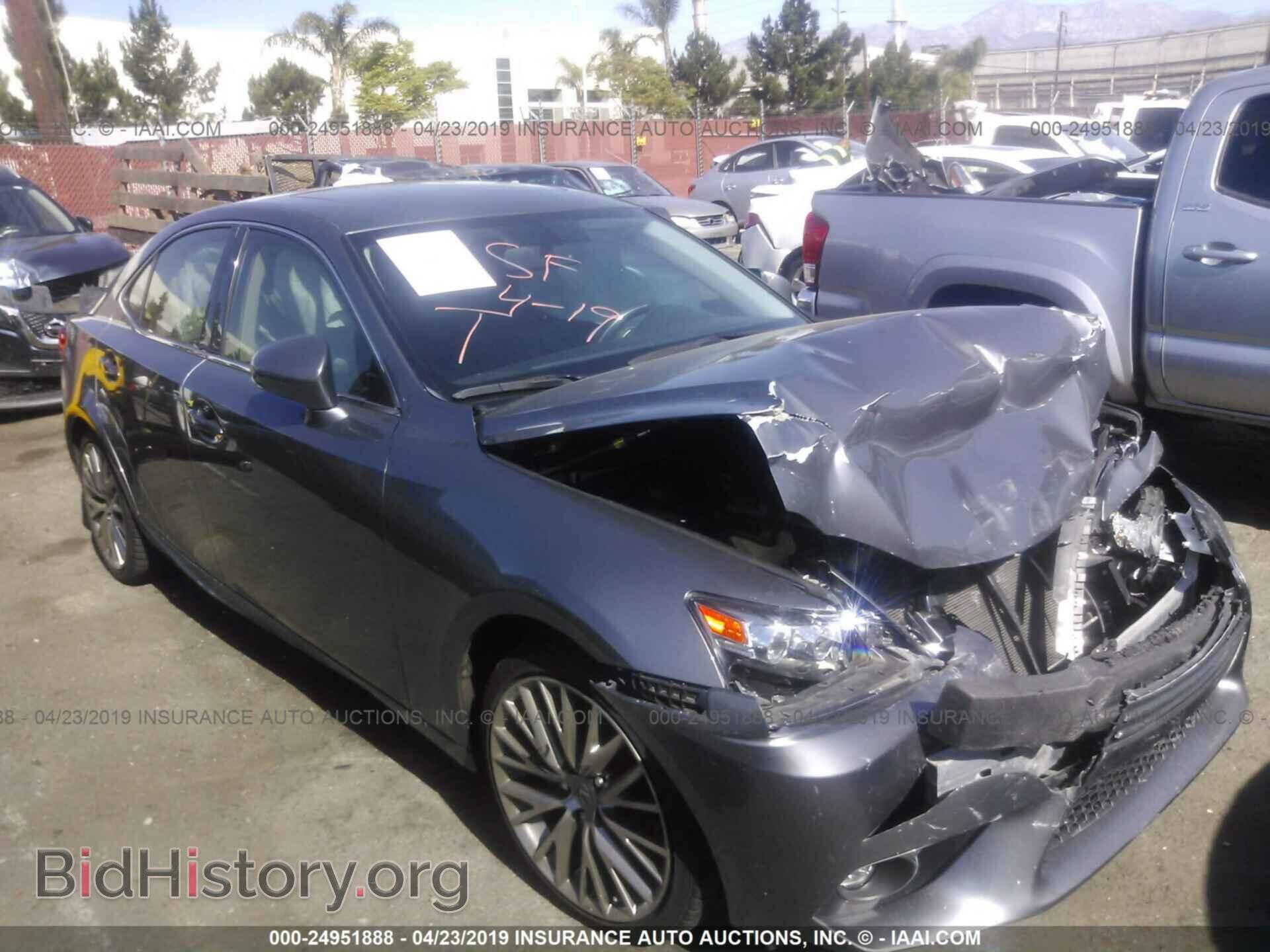Photo JTHBF1D22F5077343 - LEXUS IS 2015