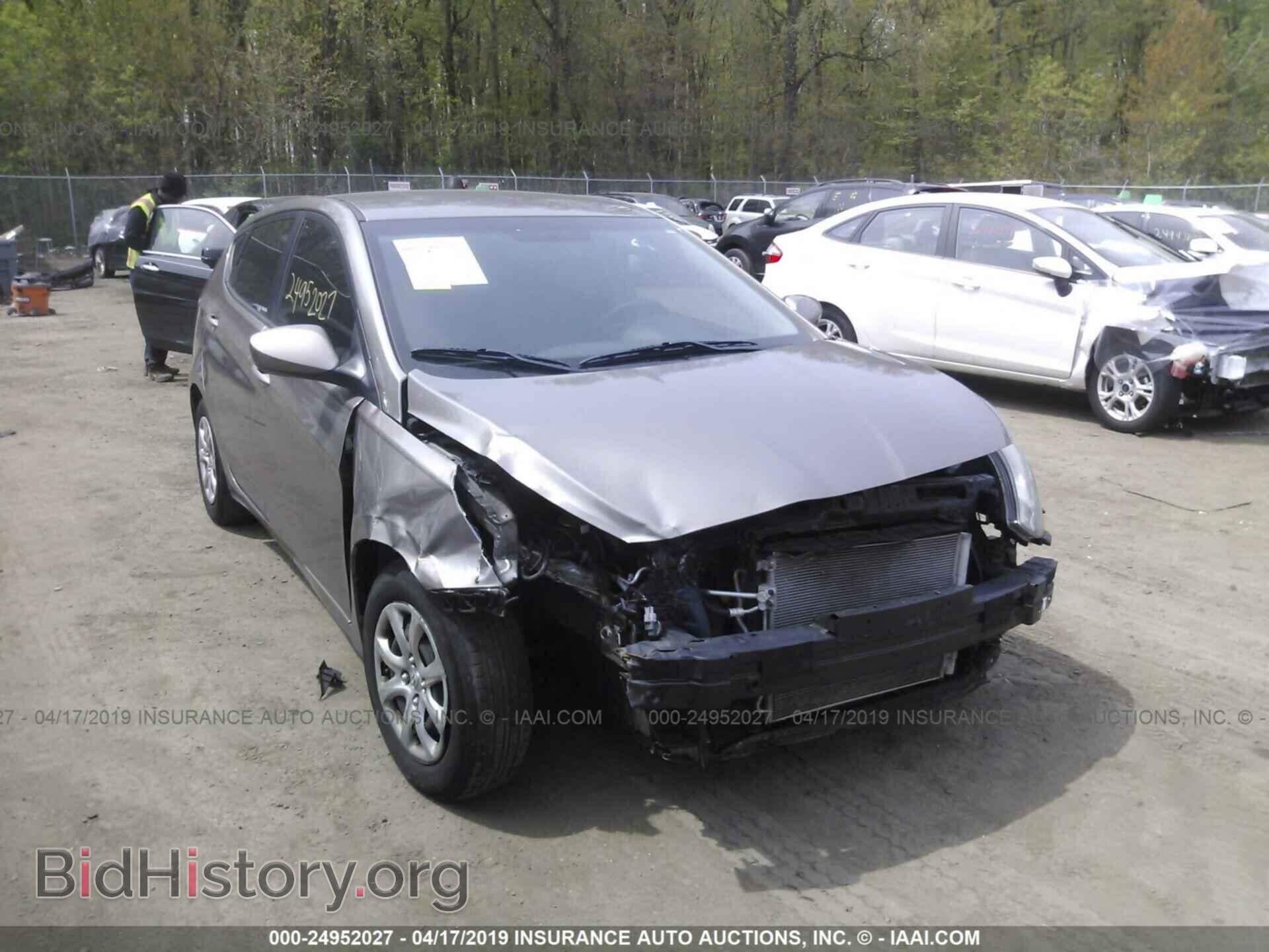 Фотография KMHCT5AE2DU088510 - HYUNDAI ACCENT 2013