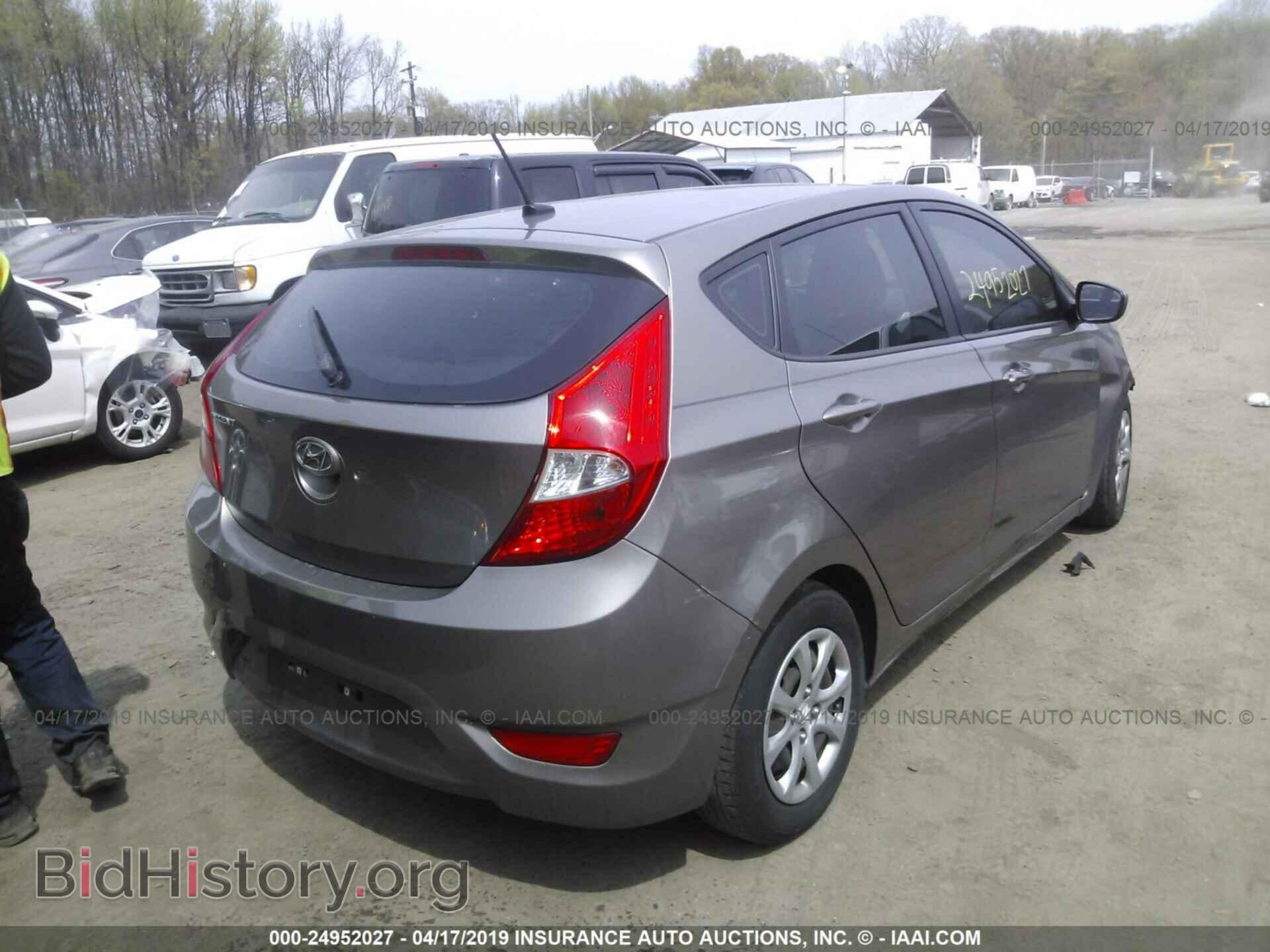 2013 HYUNDAI ACCENT - VIN: KMHCT5AE2DU088510 - Photo 4