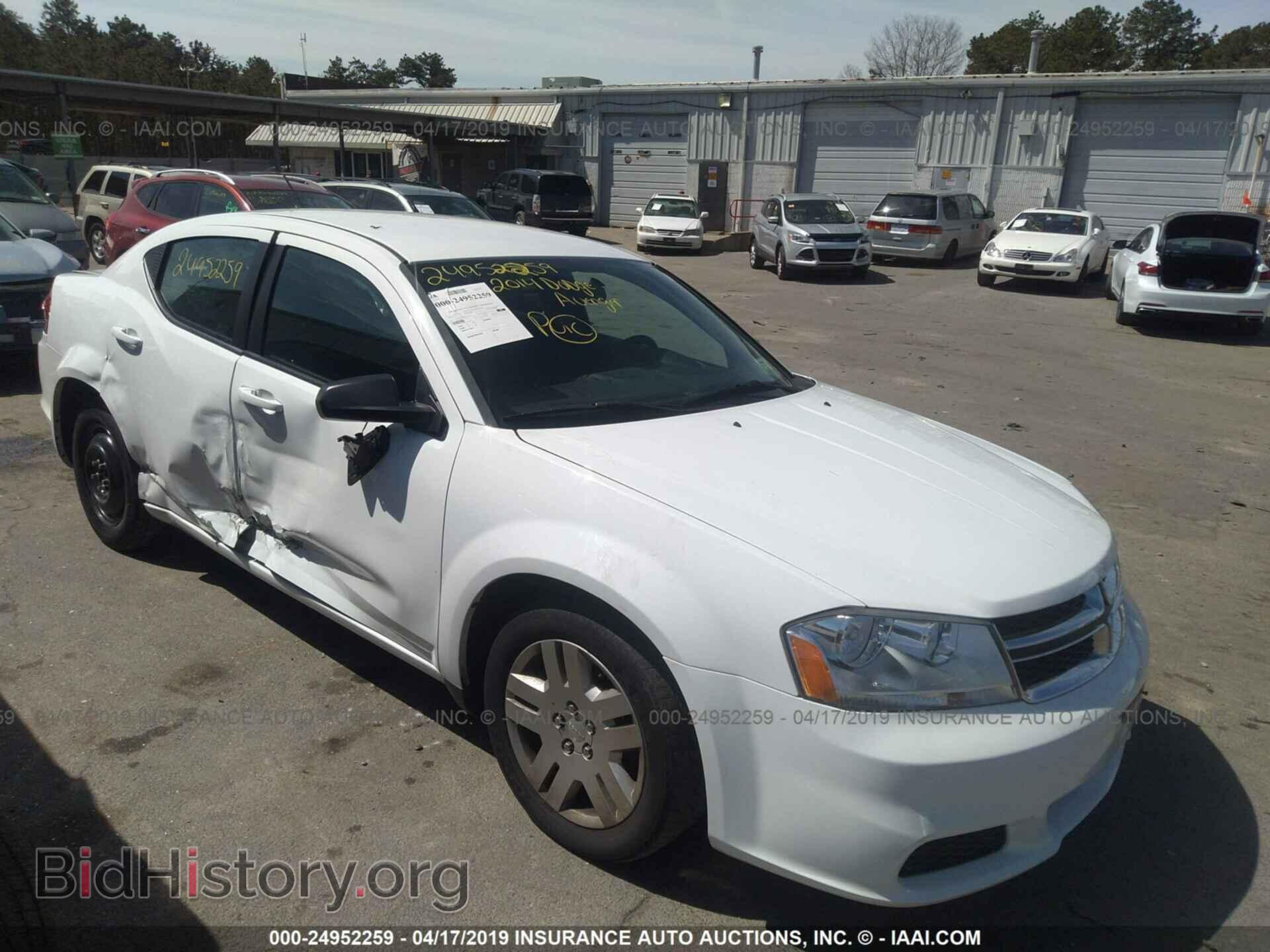 Фотография 1C3CDZAB5EN126438 - DODGE AVENGER 2014