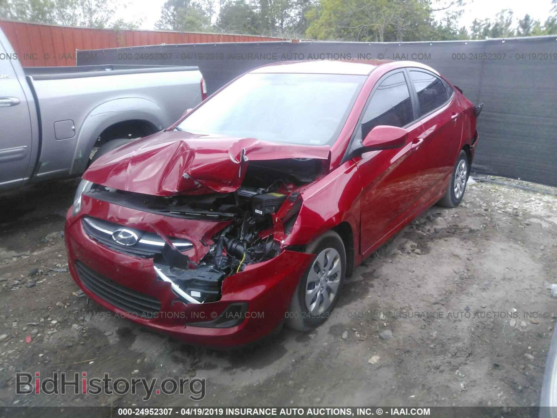 2015 HYUNDAI ACCENT - VIN: KMHCT4AE2FU906010 - Фото 2