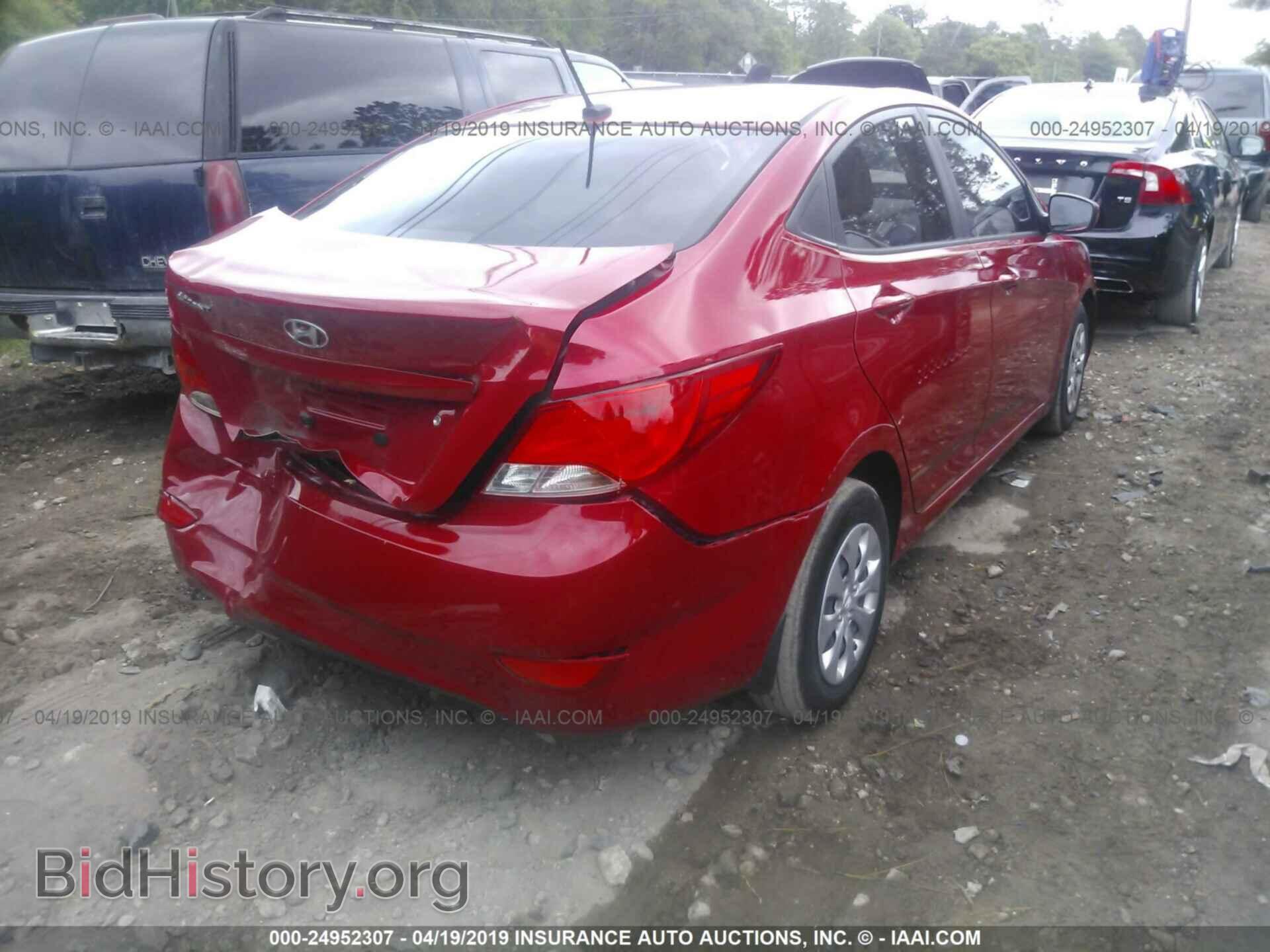 2015 HYUNDAI ACCENT - VIN: KMHCT4AE2FU906010 - Фото 4