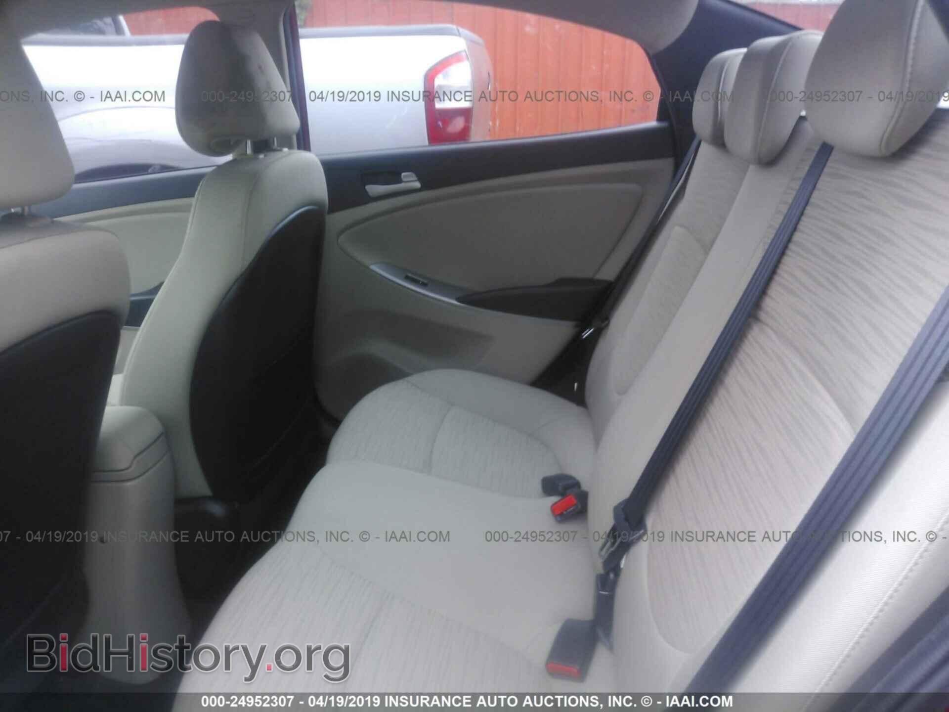 2015 HYUNDAI ACCENT - VIN: KMHCT4AE2FU906010 - Фото 8