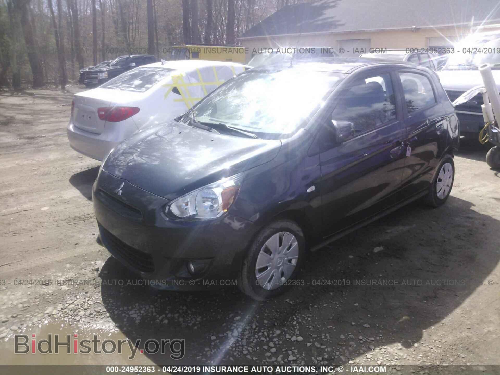 2014 MITSUBISHI MIRAGE - VIN: ML32A3HJ0EH006574 - Фото 2