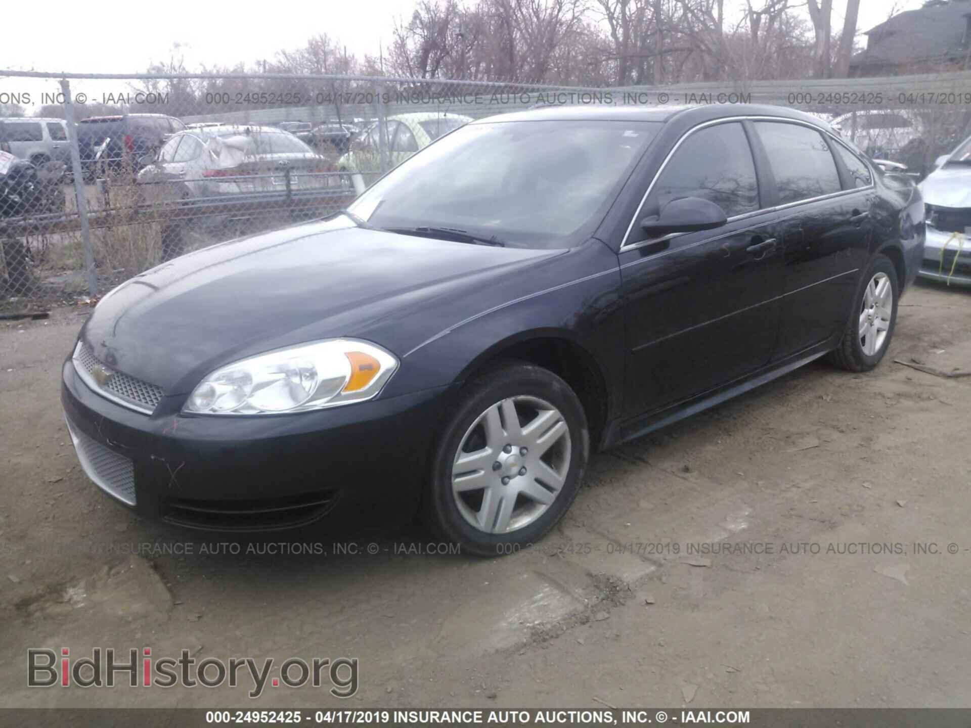 2013 CHEVROLET IMPALA - VIN: 2G1WB5E34D1176797 - Фото 2