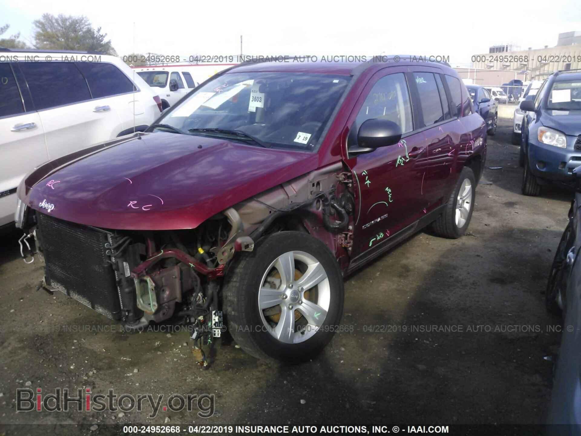 2014 JEEP COMPASS - VIN: 1C4NJDBB9ED567915 - Фото 2