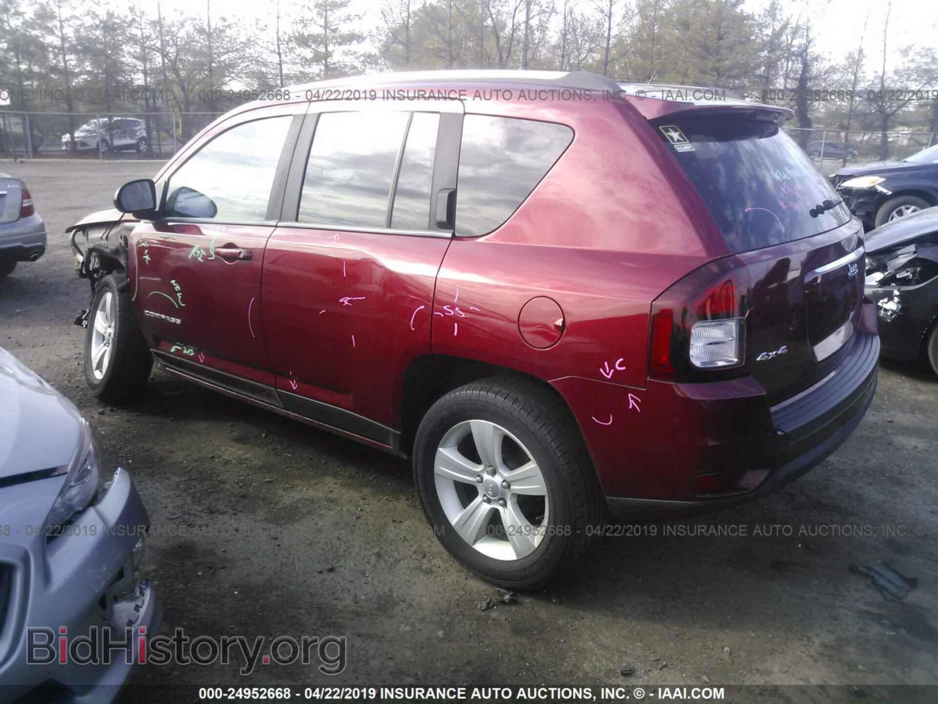 2014 JEEP COMPASS - VIN: 1C4NJDBB9ED567915 - Фото 3