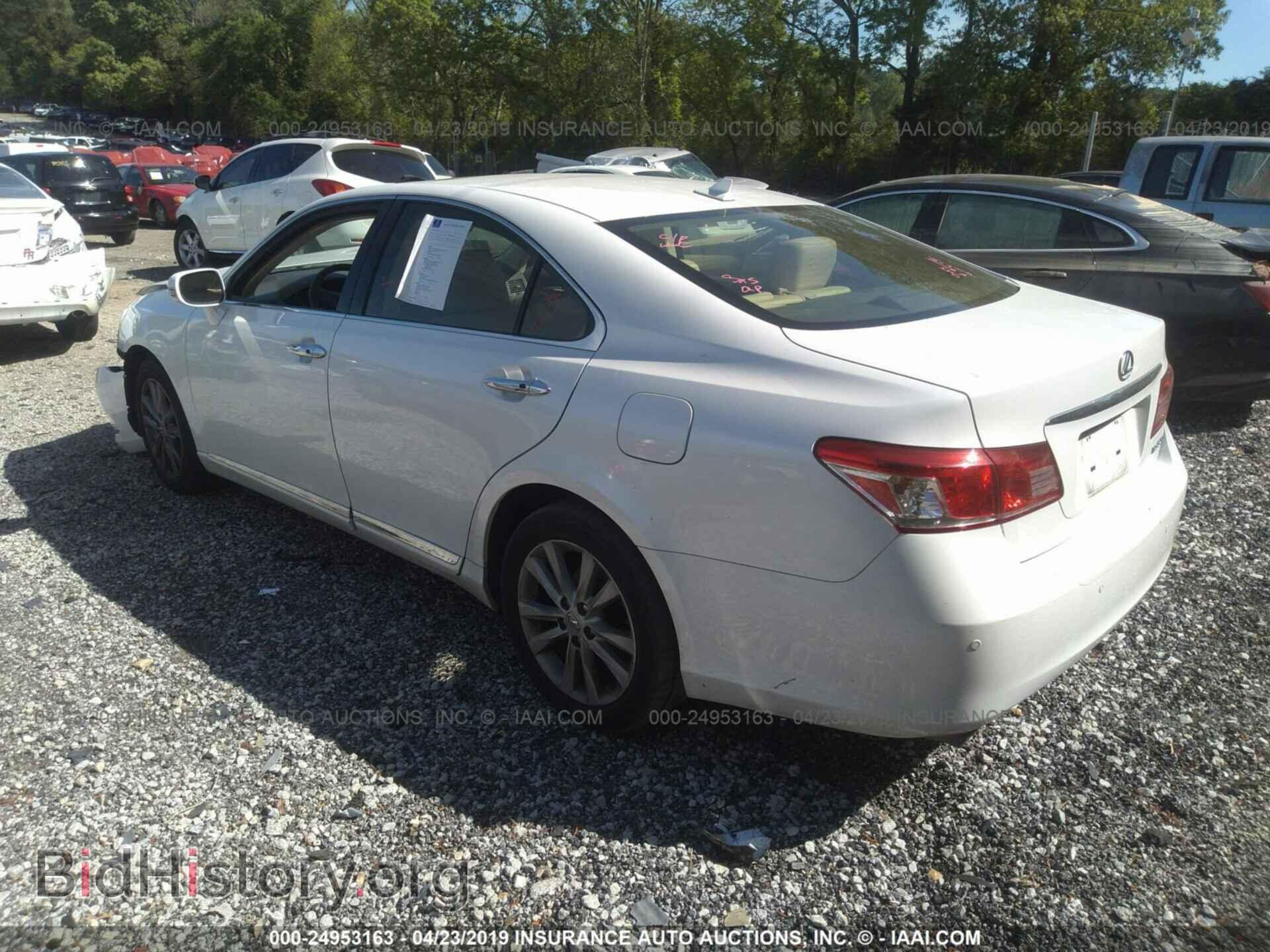 2012 LEXUS ES - VIN: JTHBK1EG8C2484599 - Photo 3