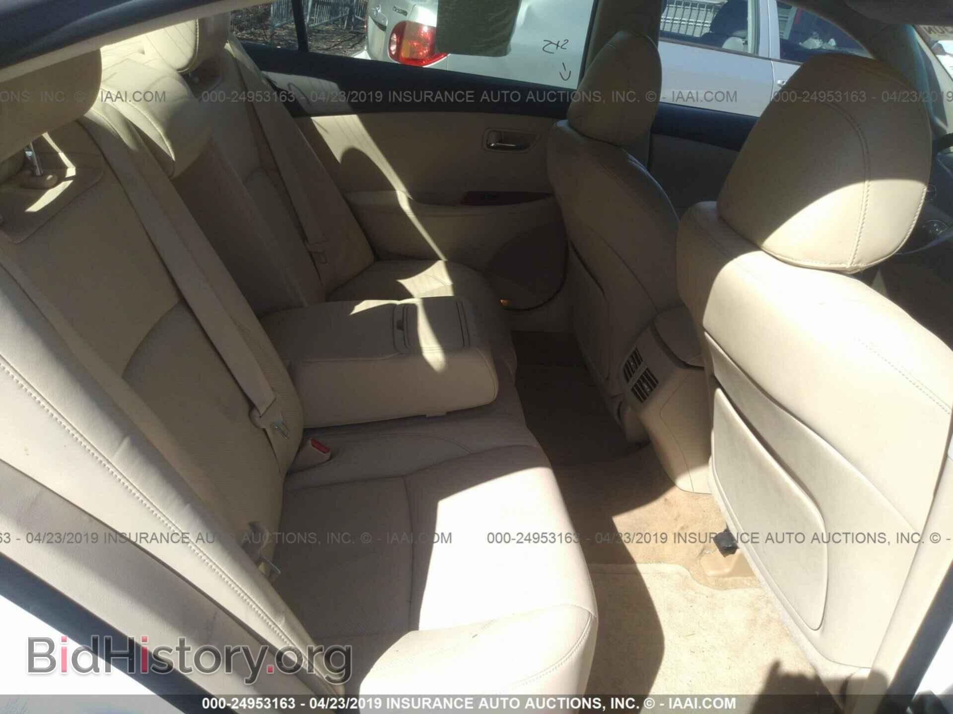 2012 LEXUS ES - VIN: JTHBK1EG8C2484599 - Photo 8