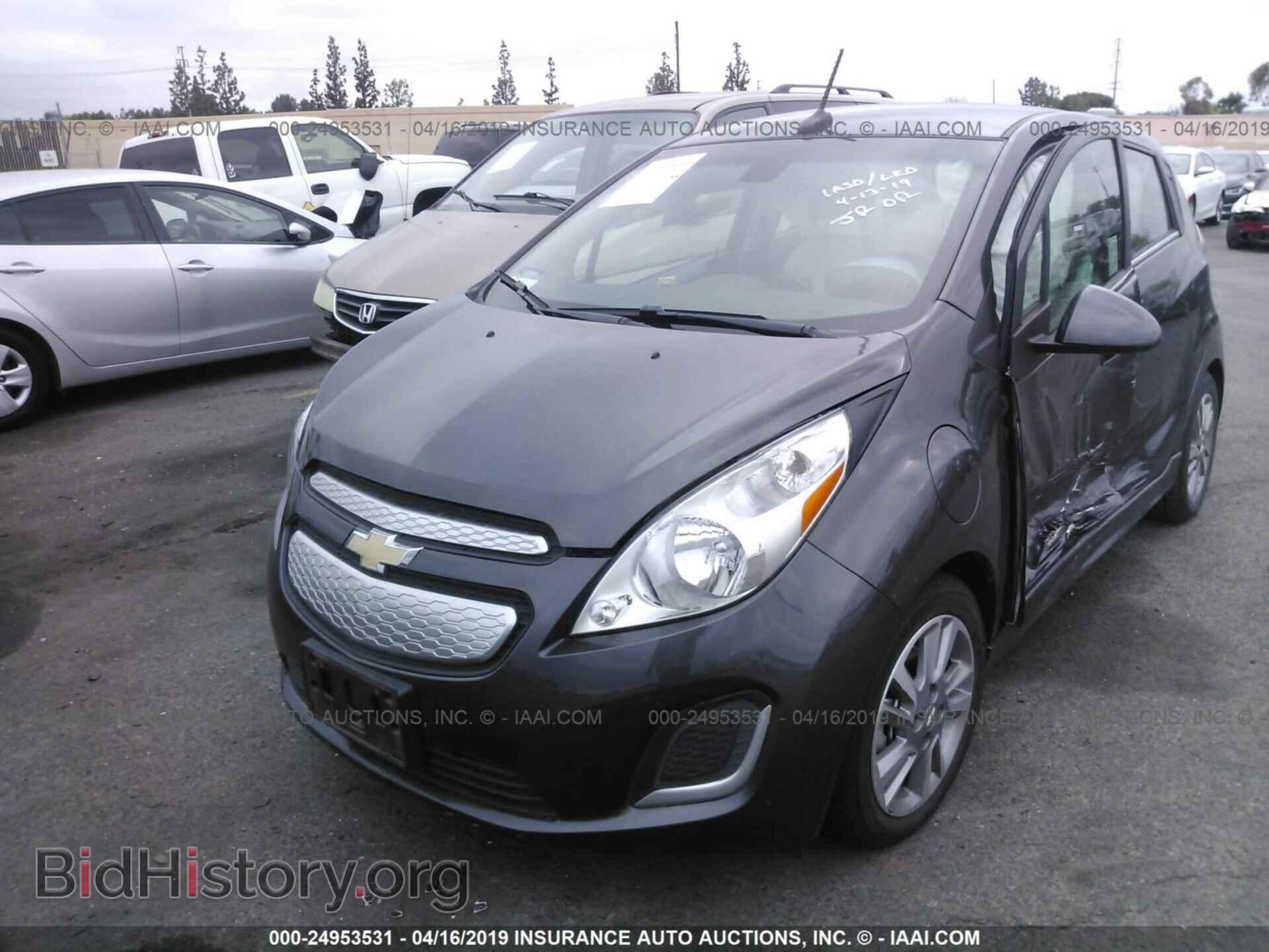 2014 CHEVROLET SPARK EV - VIN: KL8CK6S0XEC437669 - Фото 2