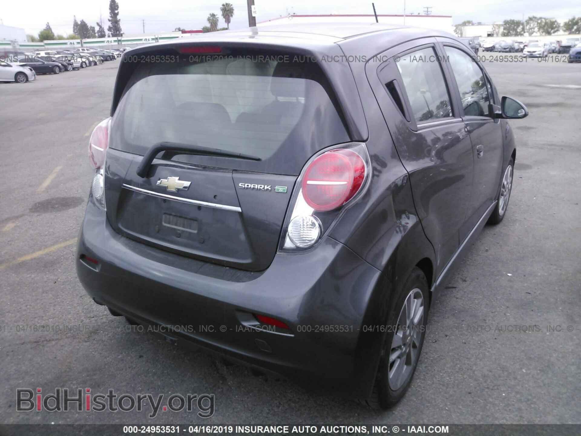 2014 CHEVROLET SPARK EV - VIN: KL8CK6S0XEC437669 - Фото 4