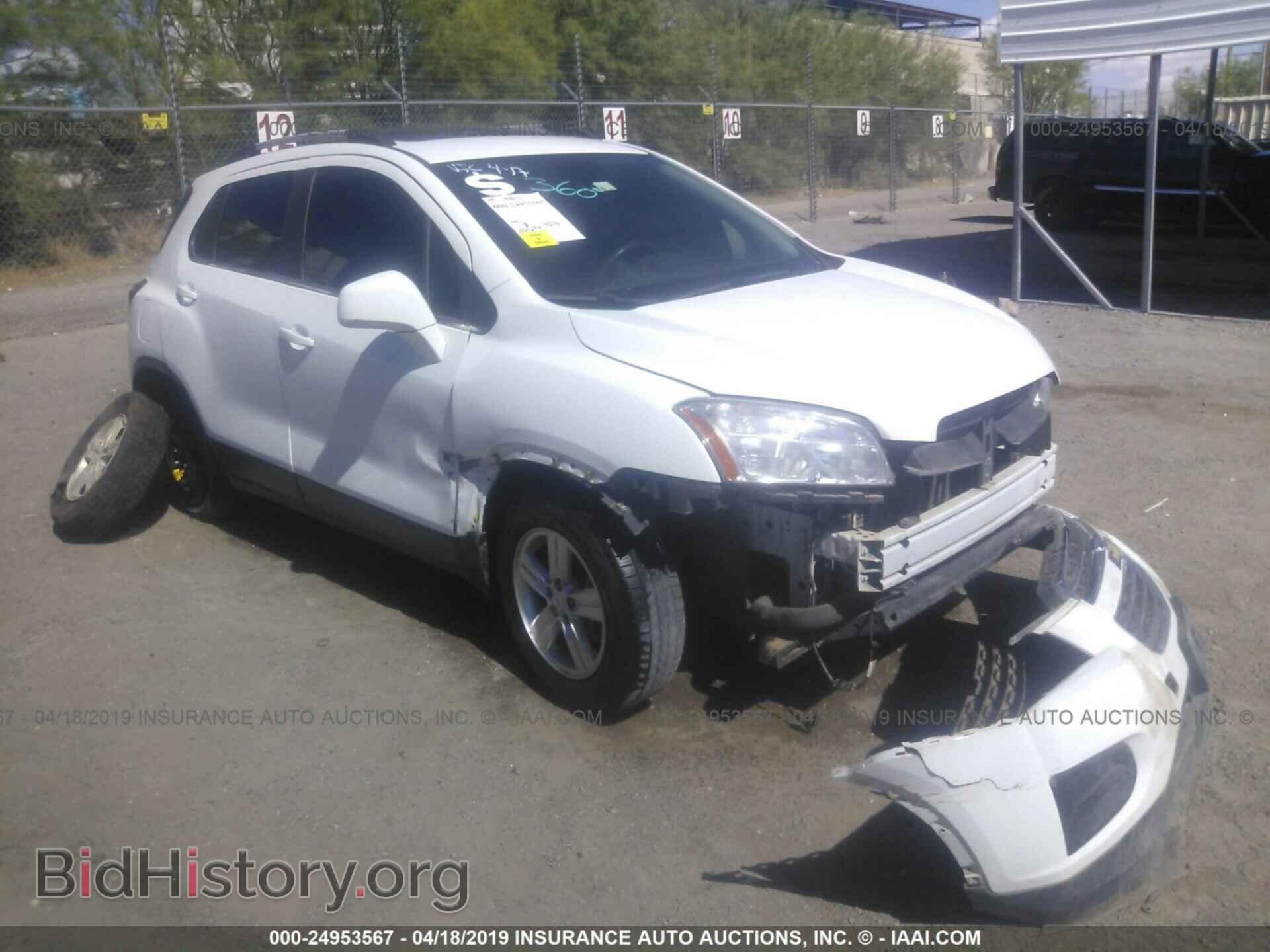 Фотография KL7CJLSB5FB138573 - CHEVROLET TRAX 2015