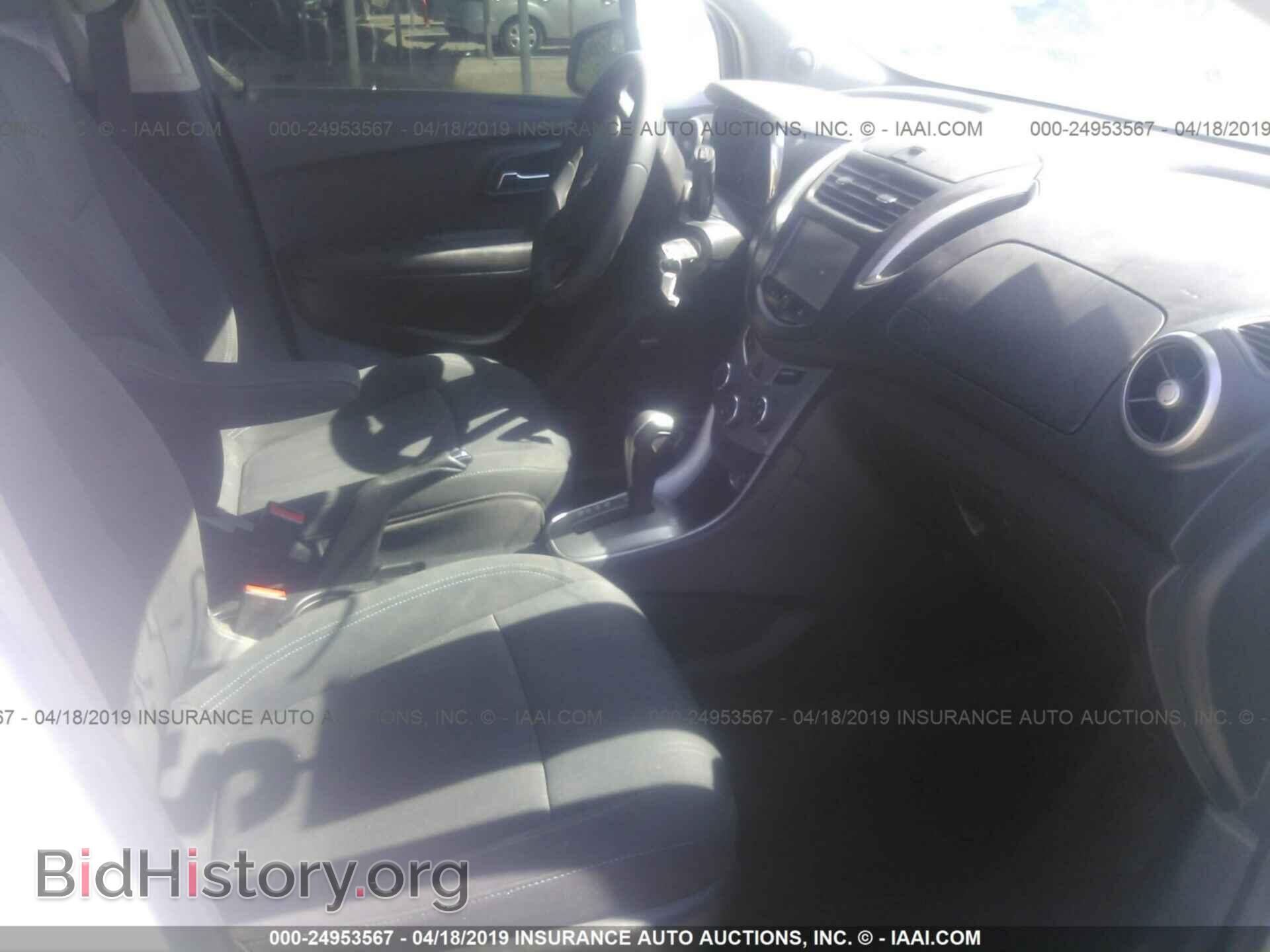 2015 CHEVROLET TRAX - VIN: KL7CJLSB5FB138573 - Фото 5